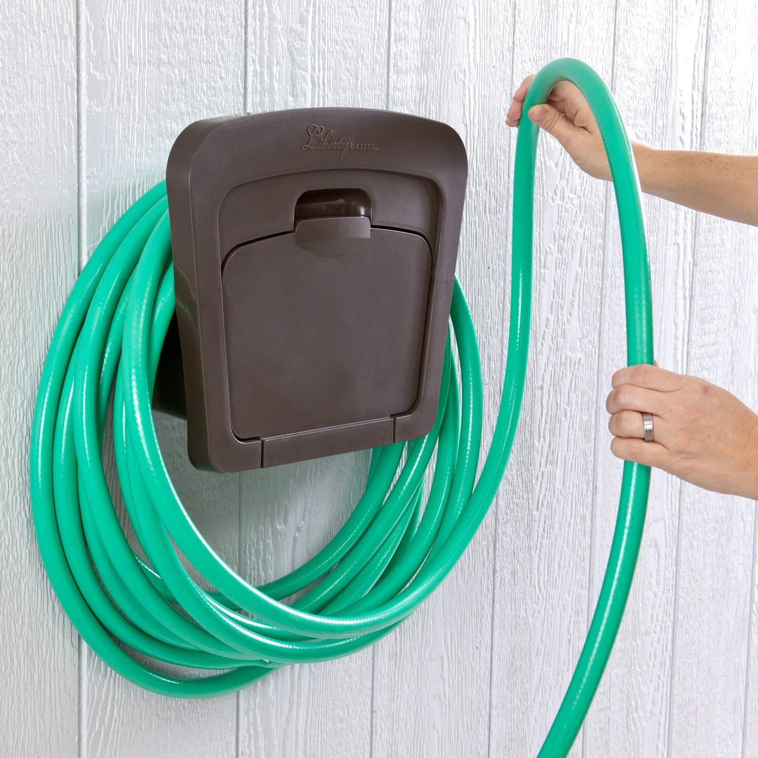 Liberty Basics 501 Garden Hose Hanger w/Storage Compartment - Image 2