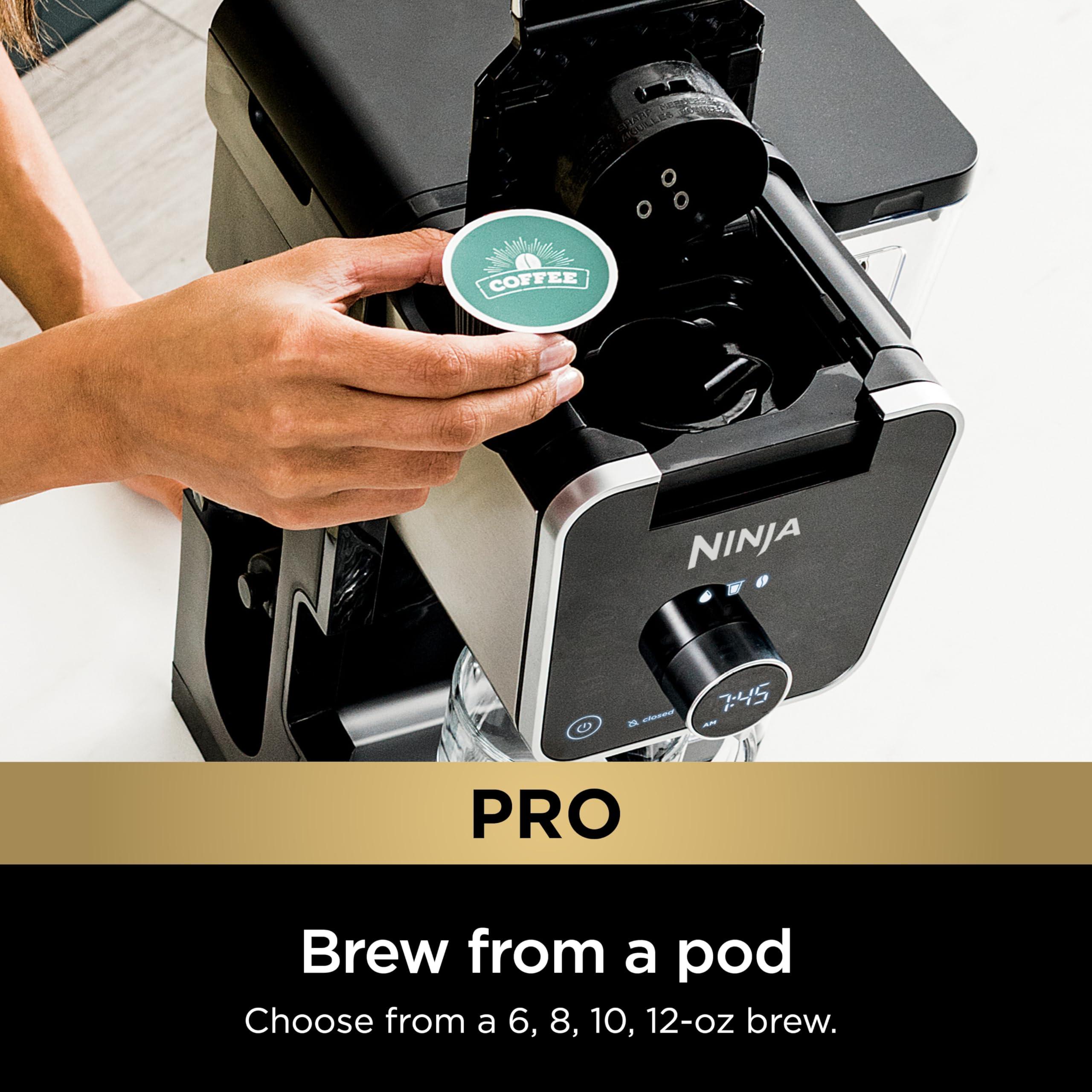 Ninja Drip Coffee Maker With K Cup Combo, DualBrew Pro Specialty Coffee System, Coffee Machine Compatible with K-Cup Pods, 12 Cup Single Serve Coffee Makers with Paper Filter, CFP301 - Image 2