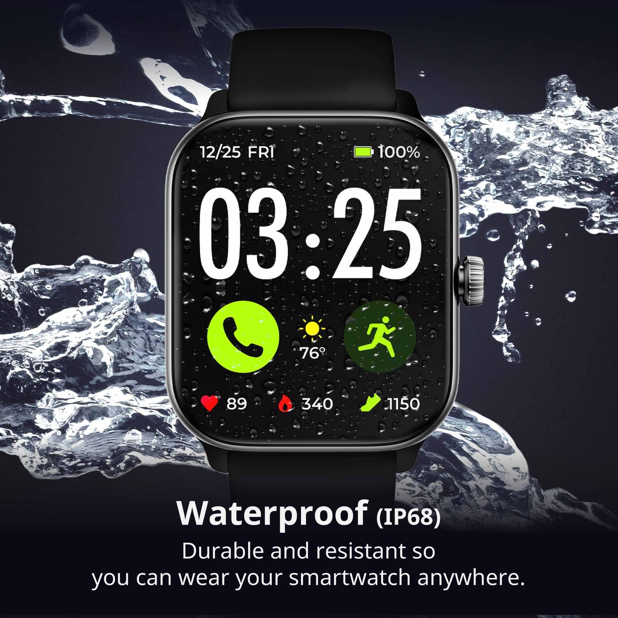 Spade & Co Health Smartwatch 4 - Smartwatch for Men & Women, Heart Rate, Sleep & SpO2 Monitor, Pedometer, Fitness Tracker, Answer/Make Calls IP68 Waterproof iOS & Android Compatible - Image 6