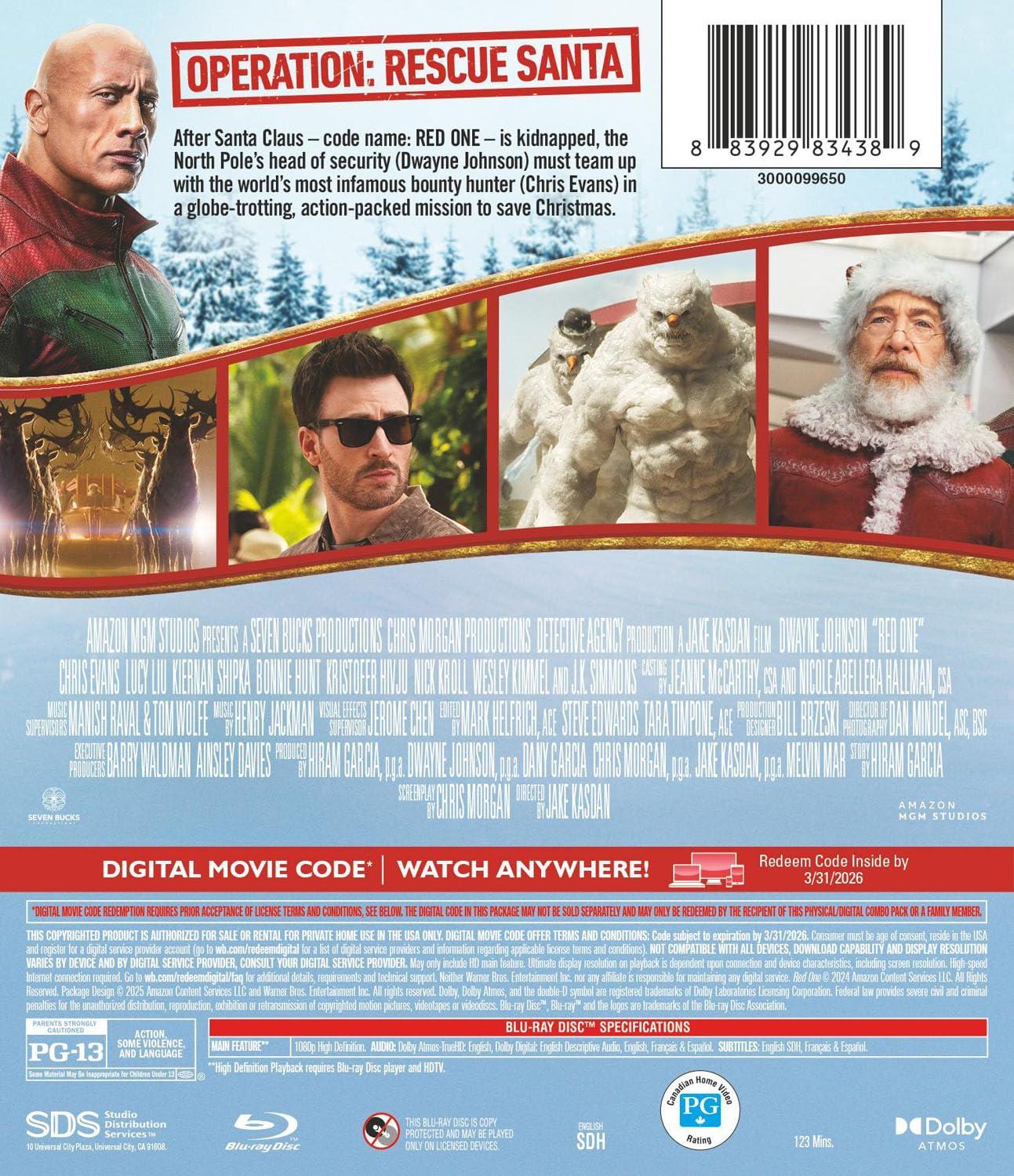 Red One (Blu-Ray + Digital) - Image 4