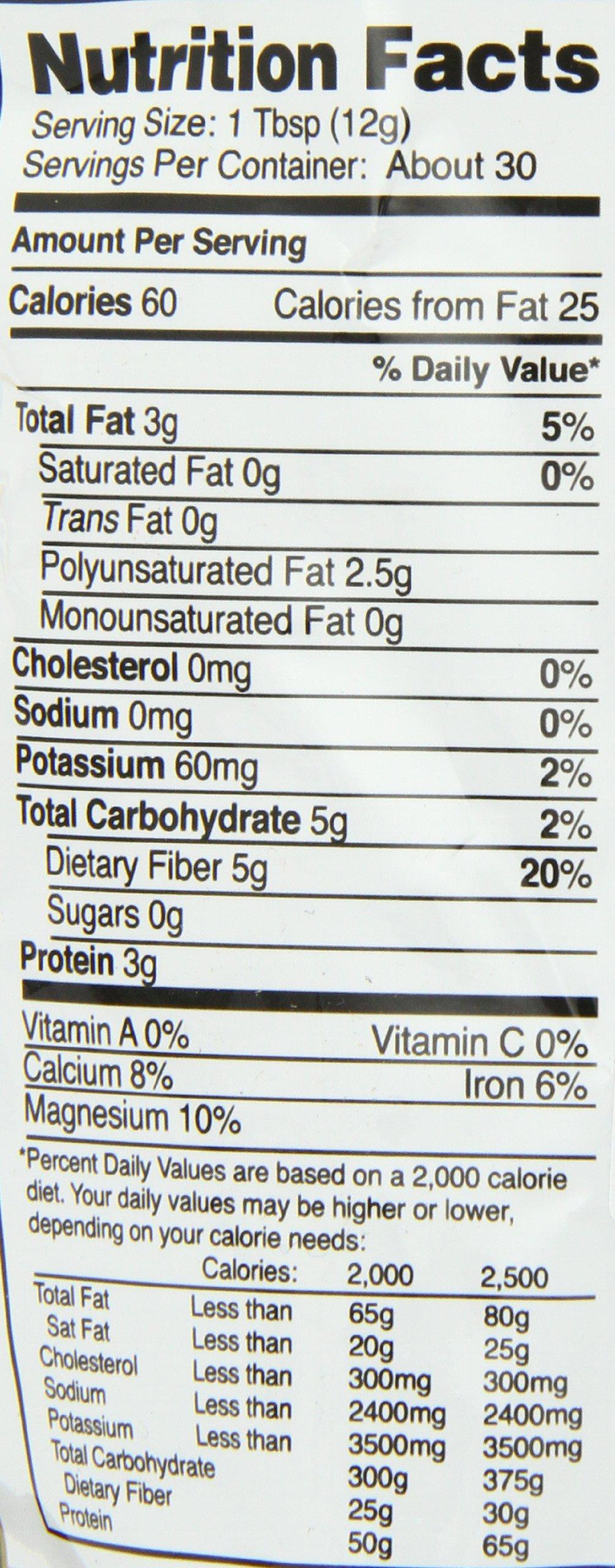 Nutiva Organic Premium Raw Ground Chia Seeds, 12 Ounce, USDA Organic, Non-GMO, Whole 30 Approved, Vegan, Gluten-Free & Keto, Nutrient-Dense Seeds with 3g Plant Protein & 5g Fiber for Salads, Yogurt & Smoothies - Image 8
