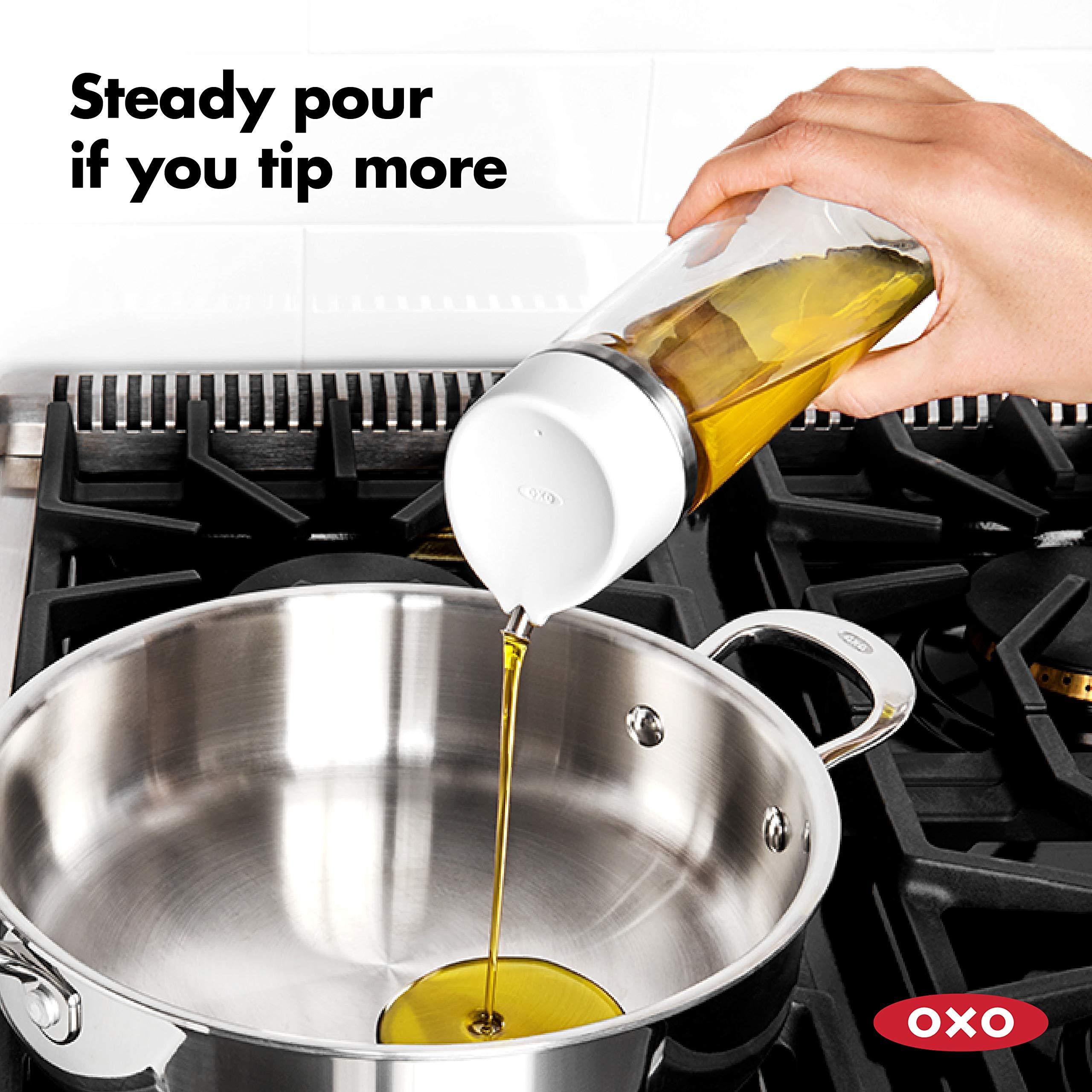OXO Good Grips 12 oz Precision Pour Glass Oil Dispenser - Image 5