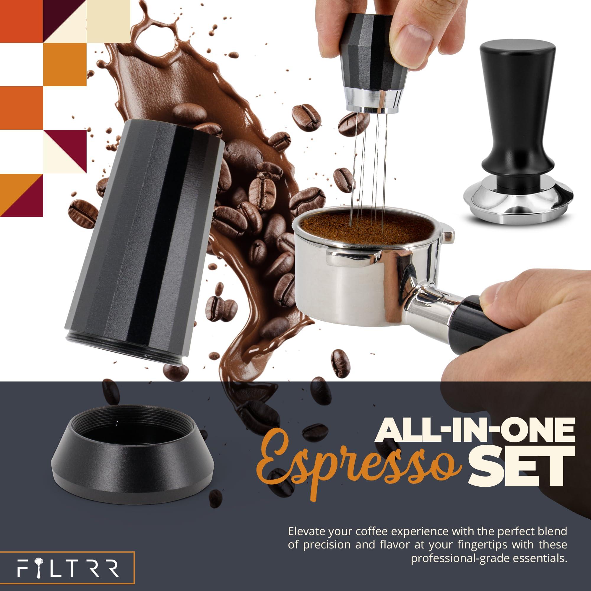 54mm Espresso Kit for Breville Machines - Precision Tamper with Spring, WDT Tool & Aluminum Alloy Accessories - Fits Bambino, Barista Express & Touch - Image 2