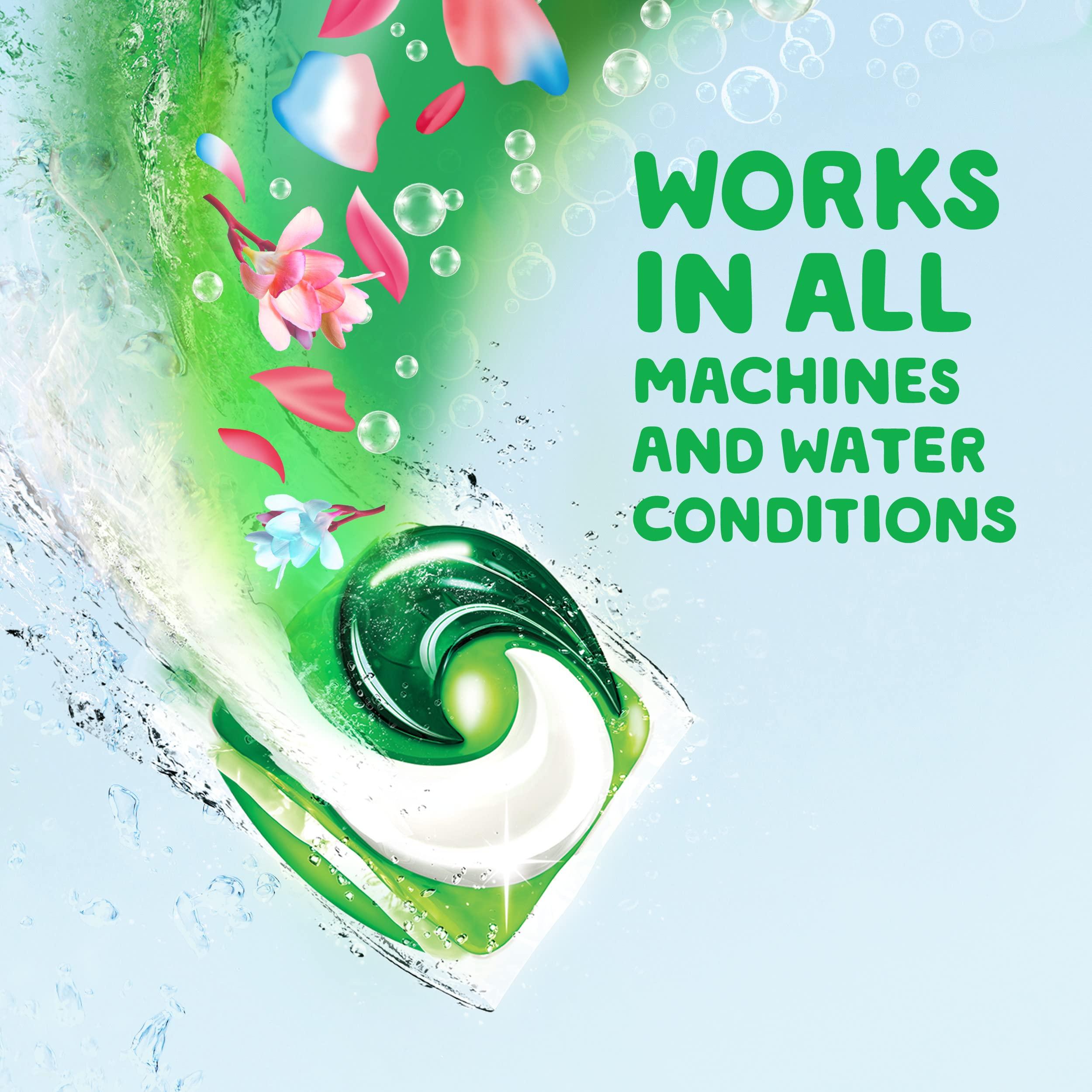 Gain flings! Laundry Detergent Soap Pacs HE Compatible 60 ct Long Lasting Scent Spring Daydream - Image 6