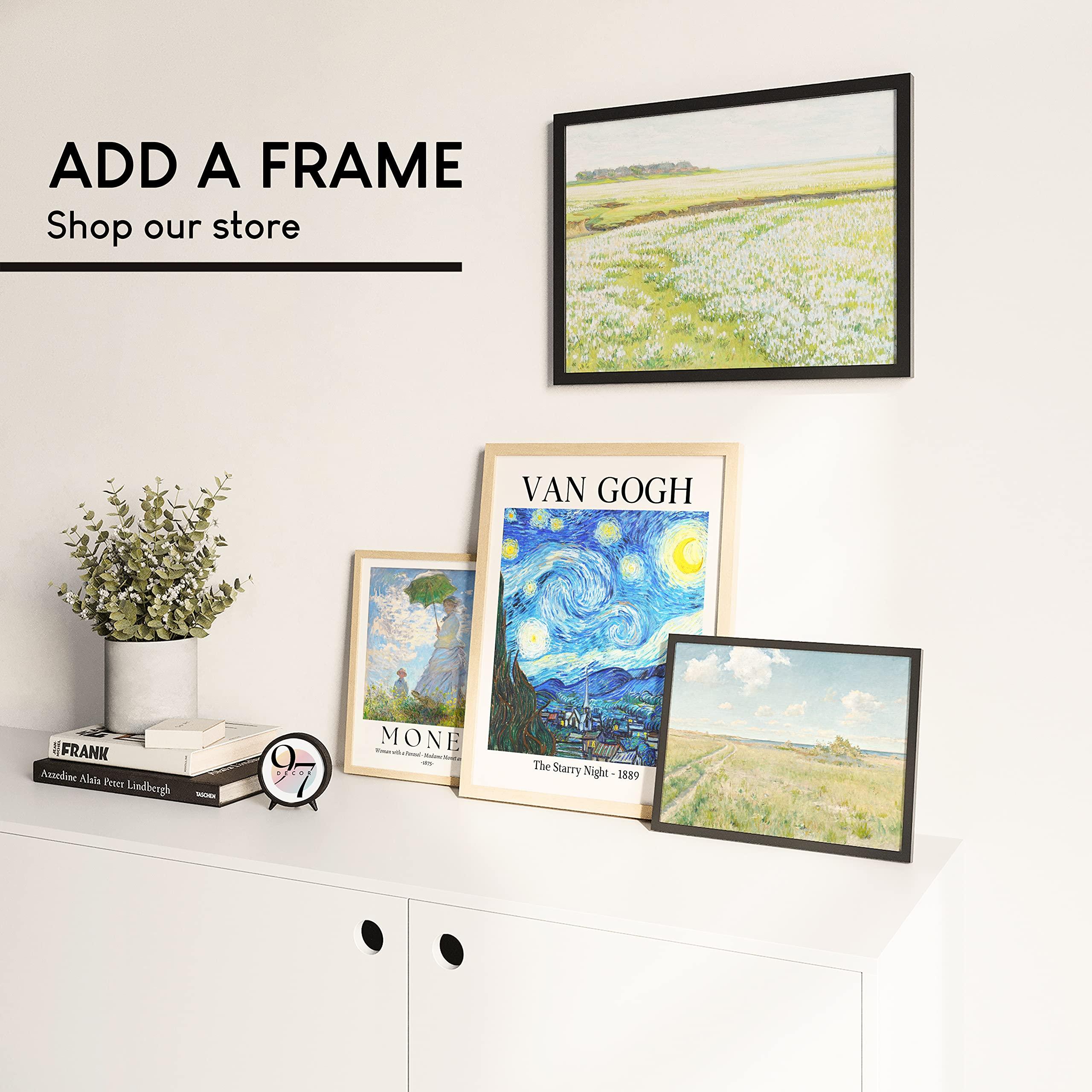 97 Decor Colorful Eclectic Decor - Eclectic Wall Art Posters, Funky Gallery Wall Art Prints for Home Bedroom, Maximalist Decorations Famous Artist Painting Pictures (UNFRAMED) - Image 2