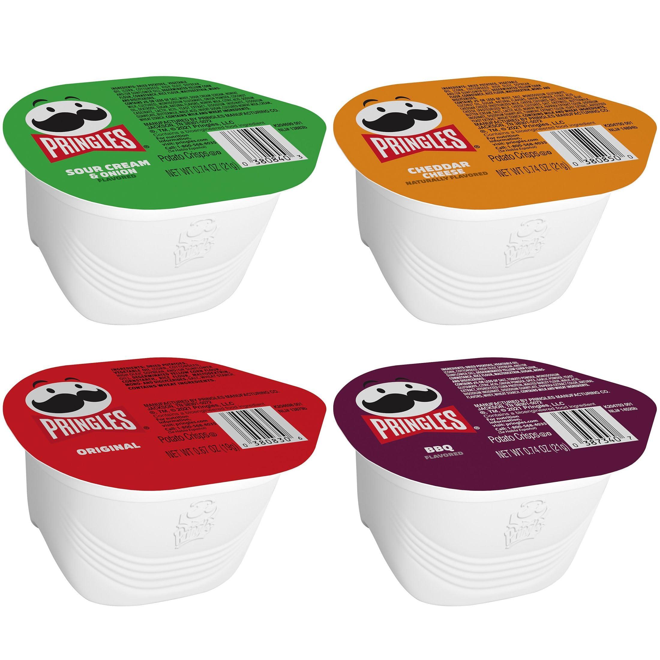Pringles Potato Crisps Chips, Snack Stacks, Lunch Snacks, Office and Kids Snacks, Variety Pack (36 Cups) - Image 7