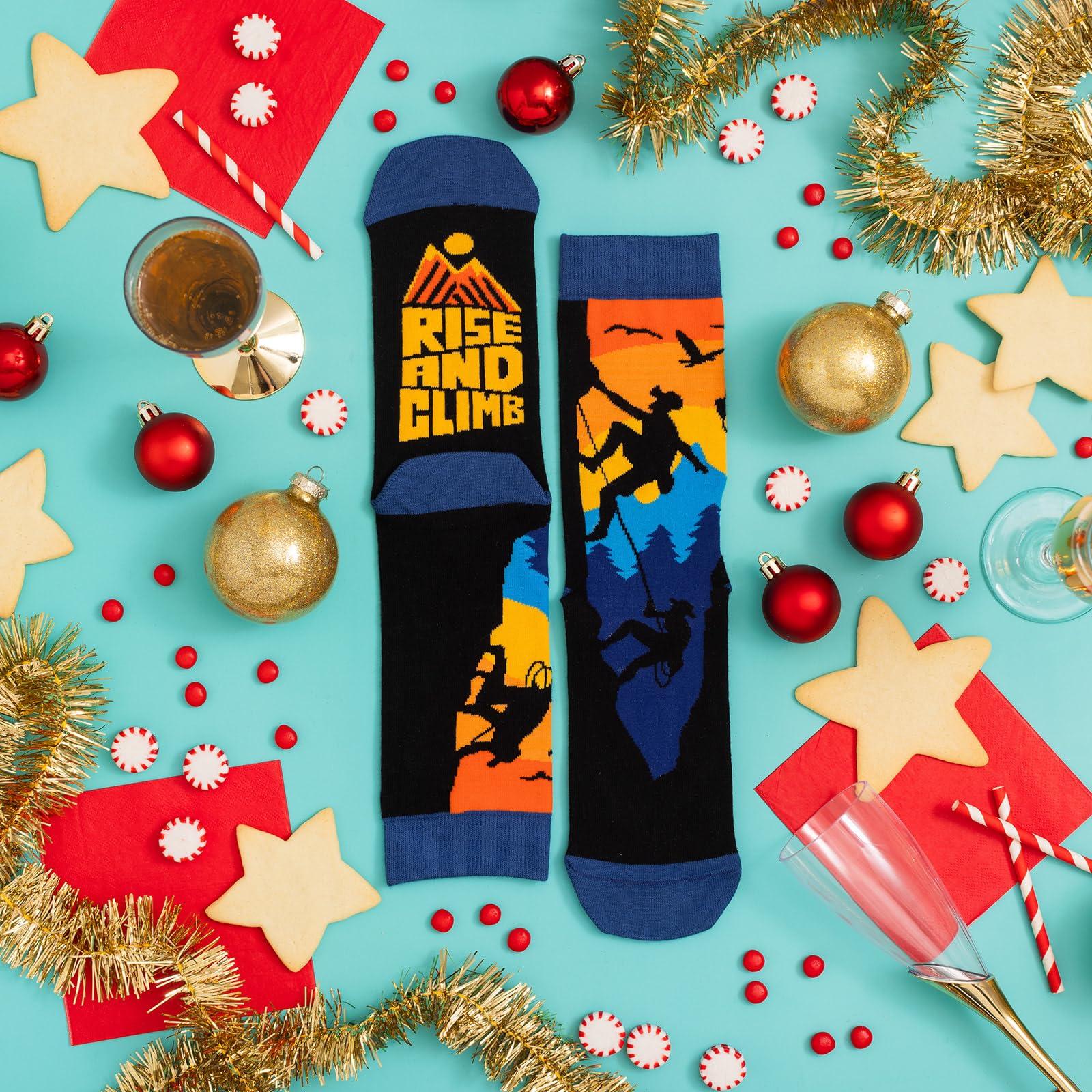 Lavley Funny Socks for Men – Great Father's Day Gift for Dad from Kids or Wife – Novelty Gift for Him – One Size Fits Most - Image 8