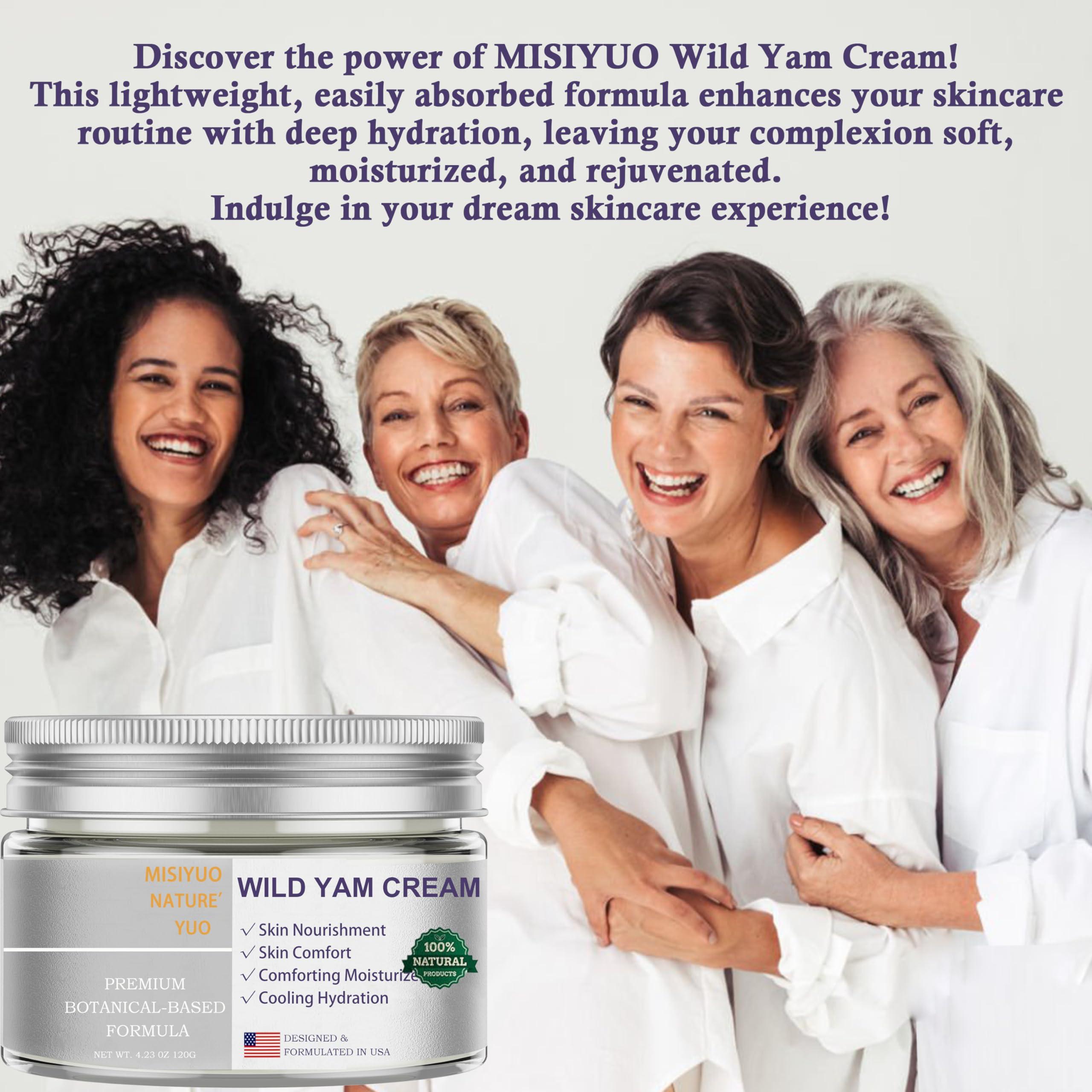 MIsiyuo Organic Wild Yam Cream for Women - Soothing Skin Comfort, Natural Ingredients, 120g - Image 7