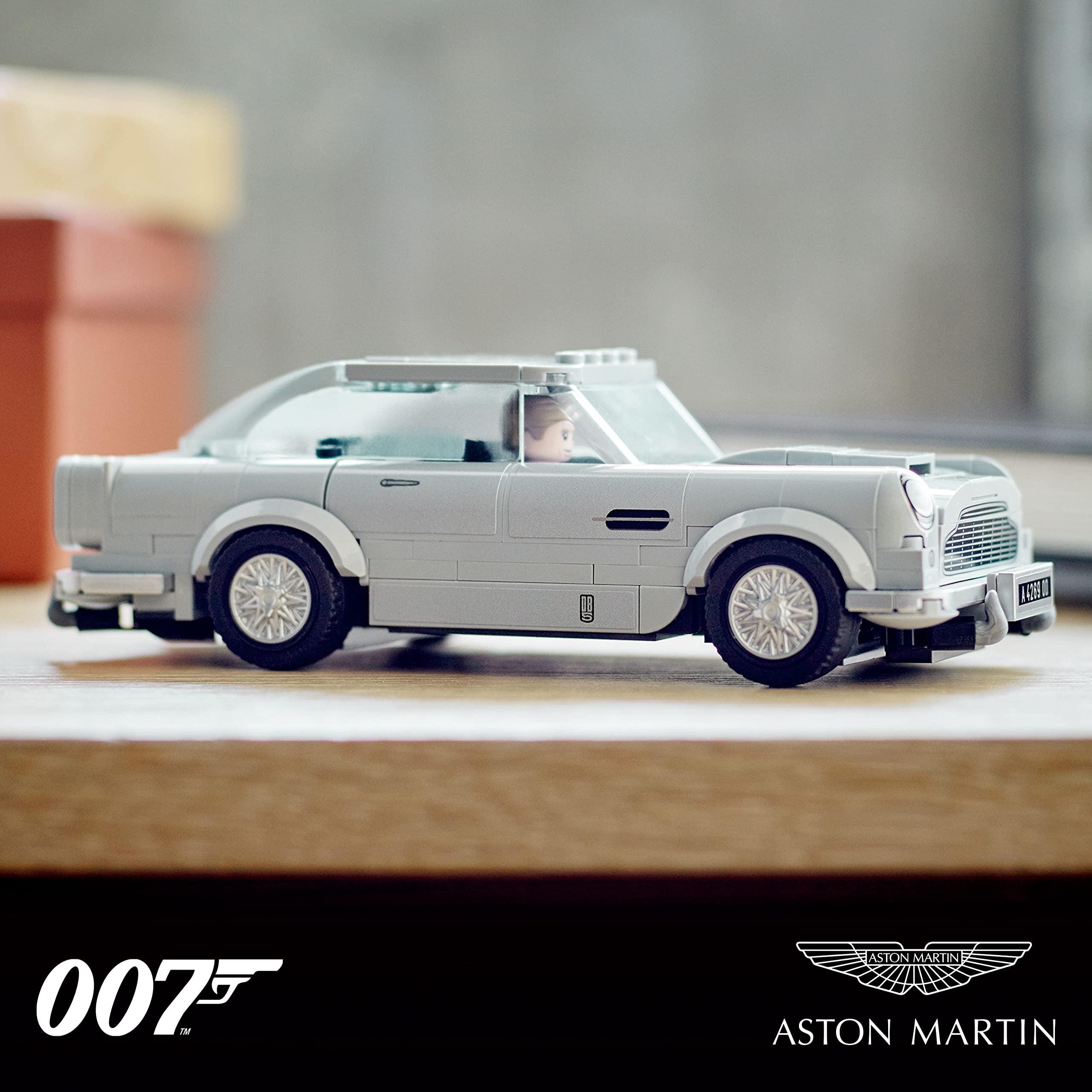 Lego Speed Champions 007 Aston Martin DB5 76911 Building Toy Set Featuring James Bond for Kids, Boys and Girls Ages 8+ (298 Pieces), 10.32 x 5.55 x 2.4 inches - Image 2
