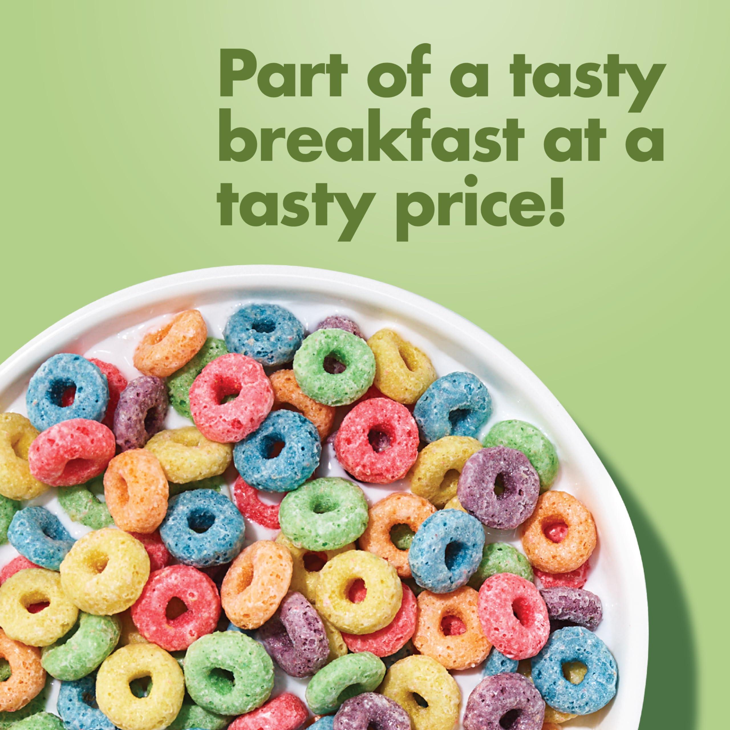Malt-O-Meal Tootie Fruities Breakfast Cereal, Colorful and Fruity Cereal for the Family, Family Cereal Size, 23 OZ Resealable Cereal Bag - Image 5