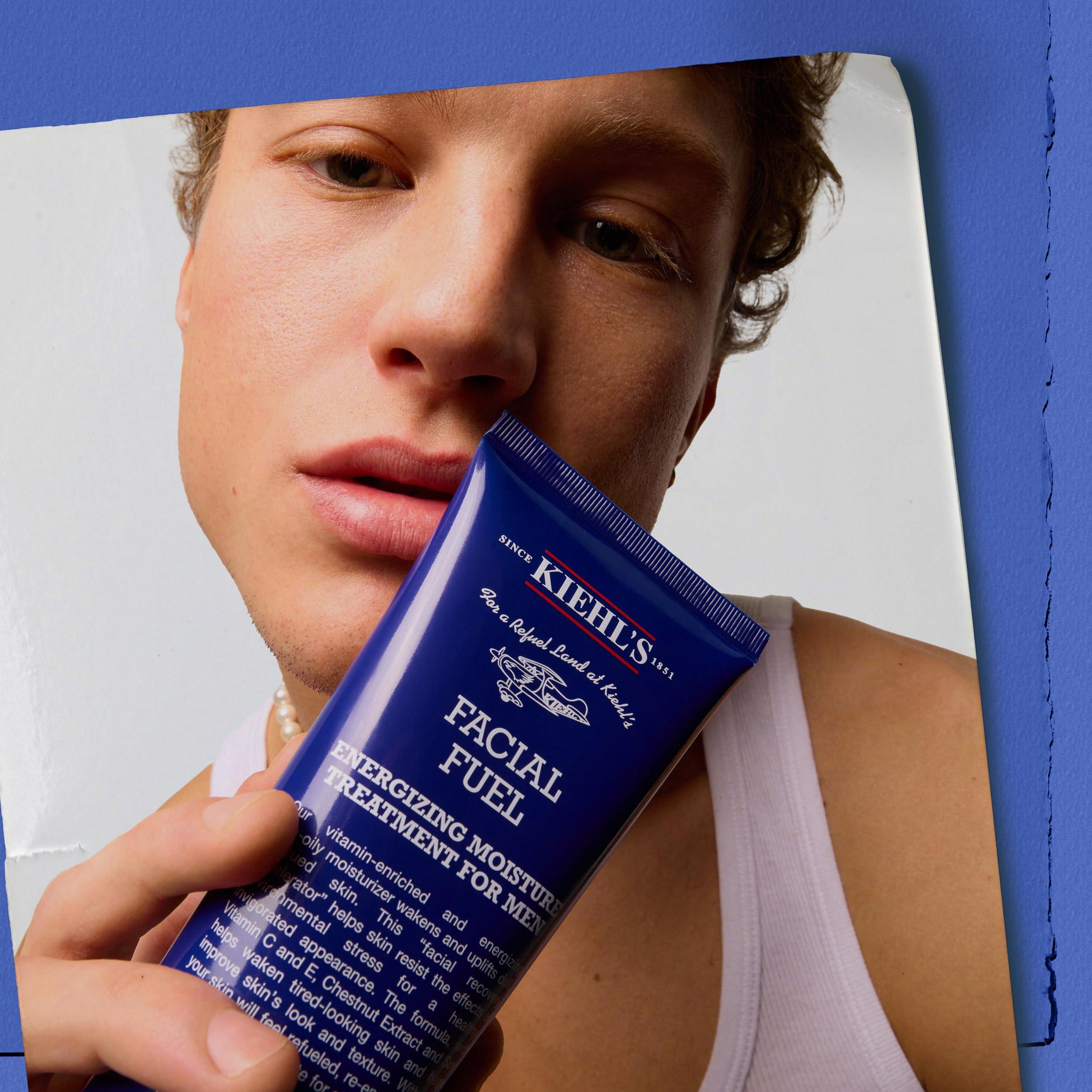 Kiehl's Facial Fuel Moisturizer, Men's Face Cream, with Vitamin C and Caffeine that Contain Antioxidants to Help Energize and Reduce Dullness, Non-Greasy, Paraben-free, Sulfate-free - Image 6