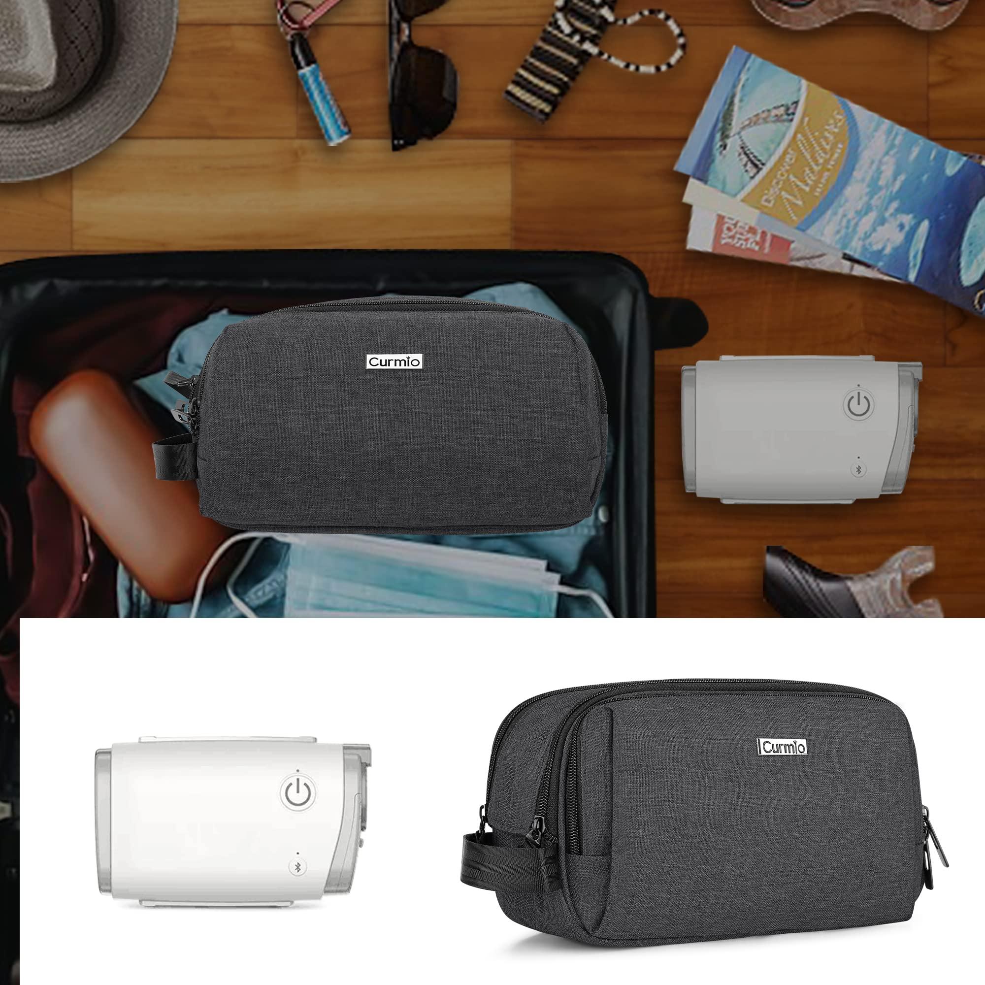CURMIO CPAP Travel Bag Compatible with ResMed AirMini Machine, Portable CPAP Supplies Carrying Case Storage Bag - Image 5