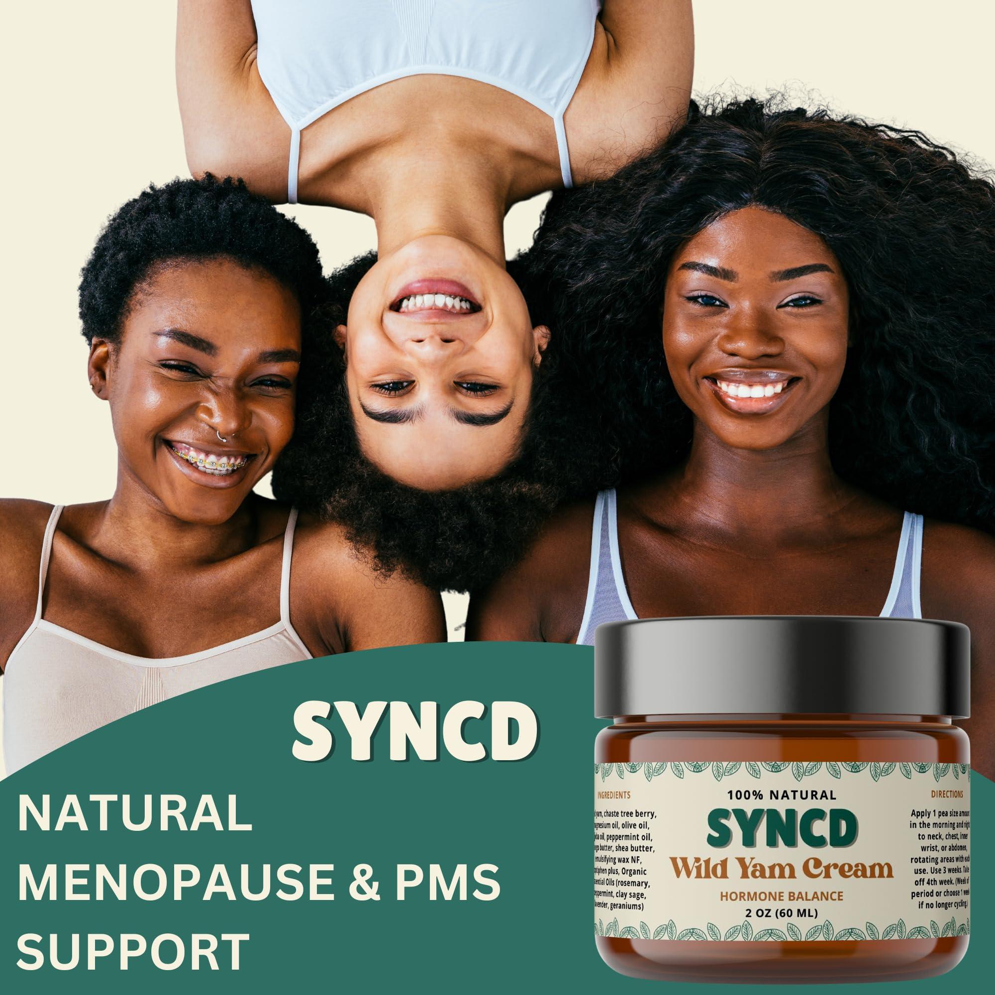 Syncd Wild Yam Cream for Hormone Balance & Menopause Relief - Organic Plant Derived Cream for Hot Flashes, Menstrual Cramps & Night Sweats - Australia Dr. Barbara O'Neill Recommended - Made In USA - Image 7