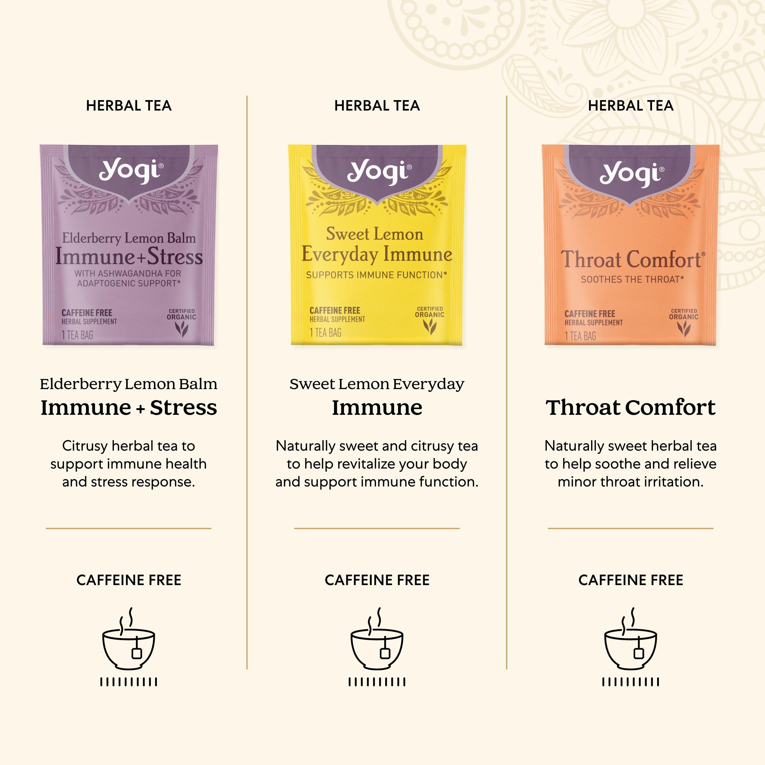 Organic Sampler Gift Box-5 Tea Bags per Flavor (45 Tea Bags)-Delicious Wellness Immunity Teas-9 Herbal Teas-Caffeine-Free Tea Variety Pack-Tea Gift Set - Image 4