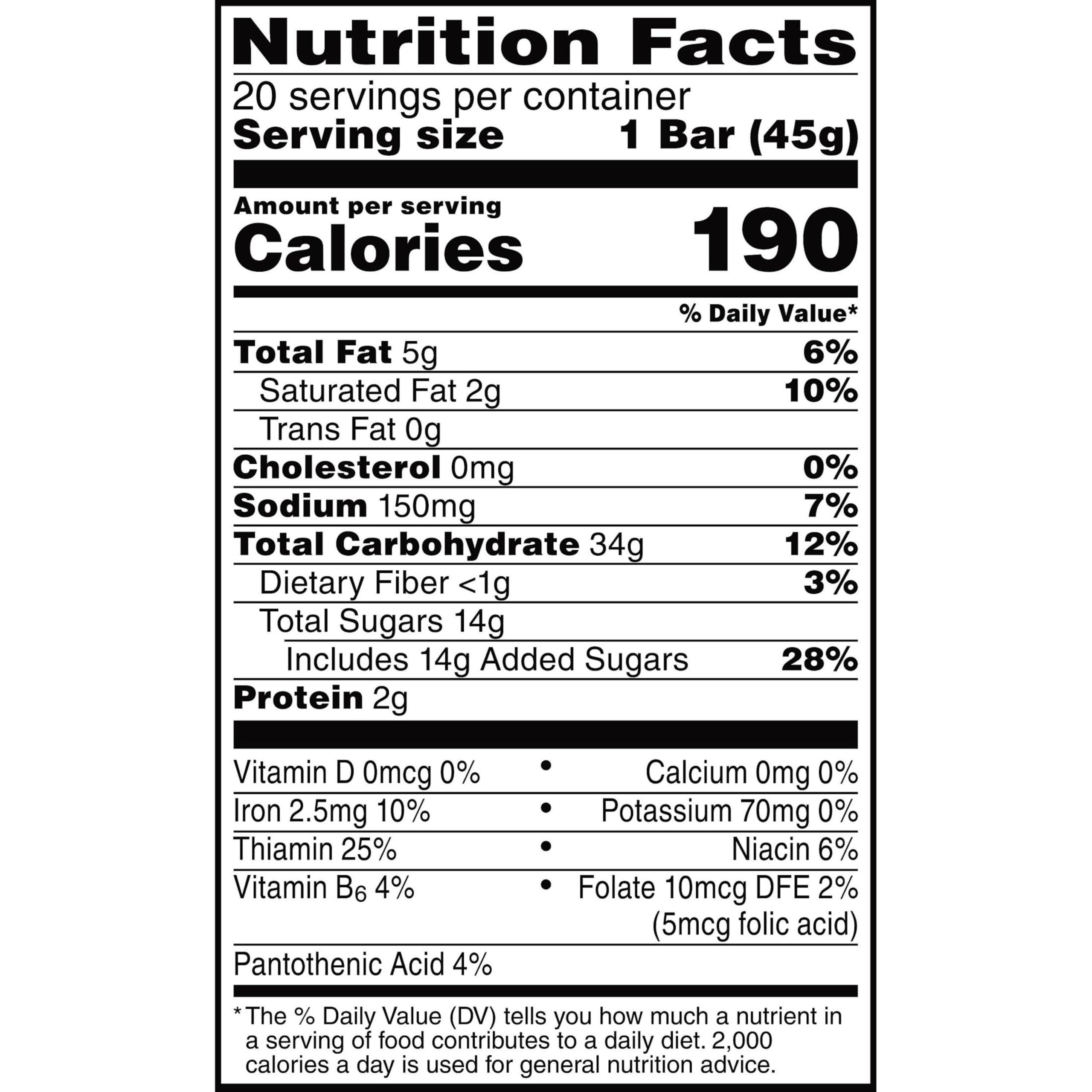 Rice Krispies Treats Marshmallow Snack Bars, Made with Whole Grain, Kids Snacks, Chocolatey Chip (80 Bars) - Image 8