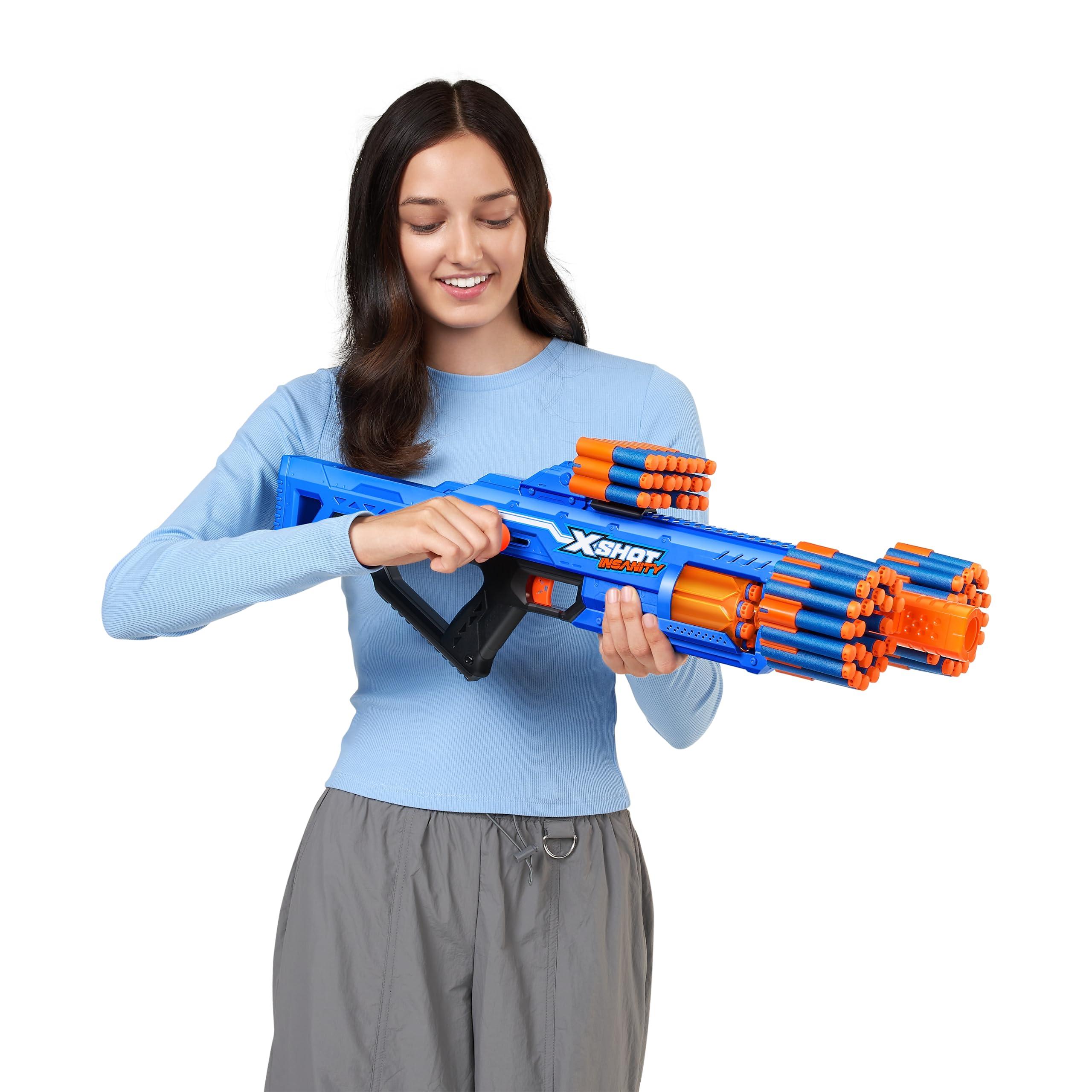 XSHOT Insanity Bezerko by ZURU - 48 Dart Outdoor Toy with Air Pocket Technology and Storage for Boys, Girls, Teens and Adults - Image 6