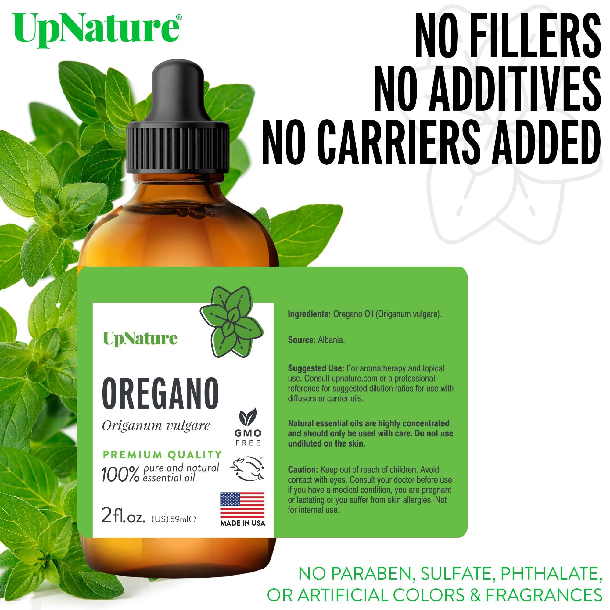 UpNature Oregano Oil - Huge 2oz - 100% Pure Oregano Essential Oil - Image 3