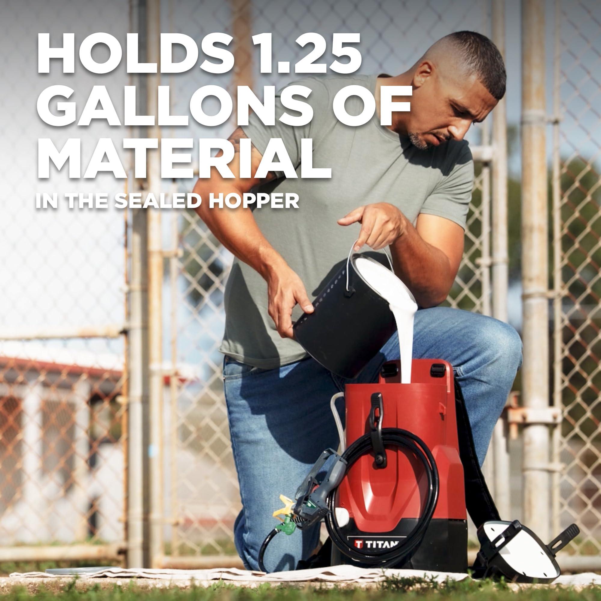 Titan 2441251 ControlMax 1650 18V Cordless High Efficiency Airless Paint Sprayer, HEA Technology Decrease Overspray by up to 55%, Cordless Allows You to go Anywhere - Image 6