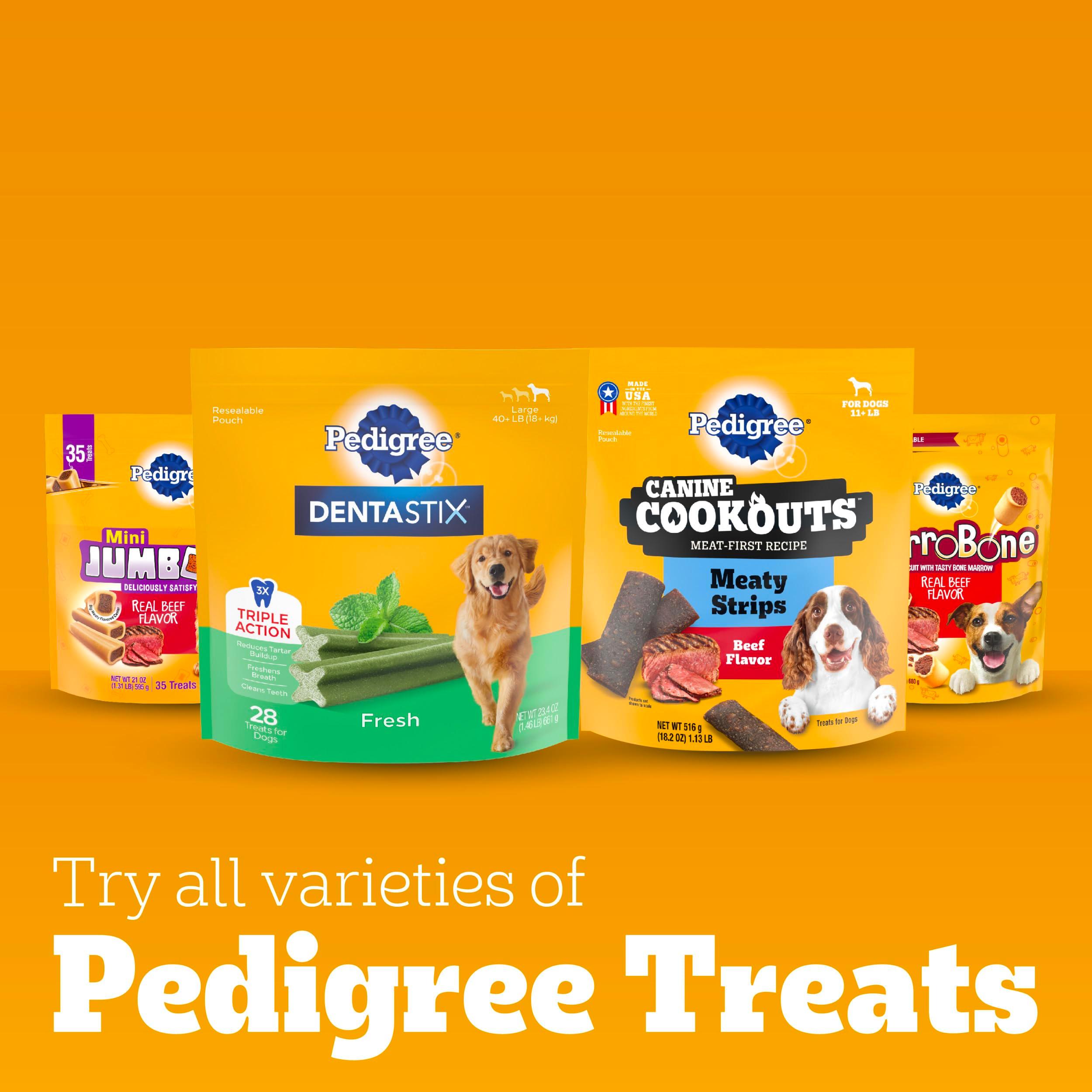 PEDIGREE DENTASTIX Large Dog Dental Care Treats Original, Beef & Fresh Variety Pack, 2.73 lb.Pack (51 Treats) - Image 11