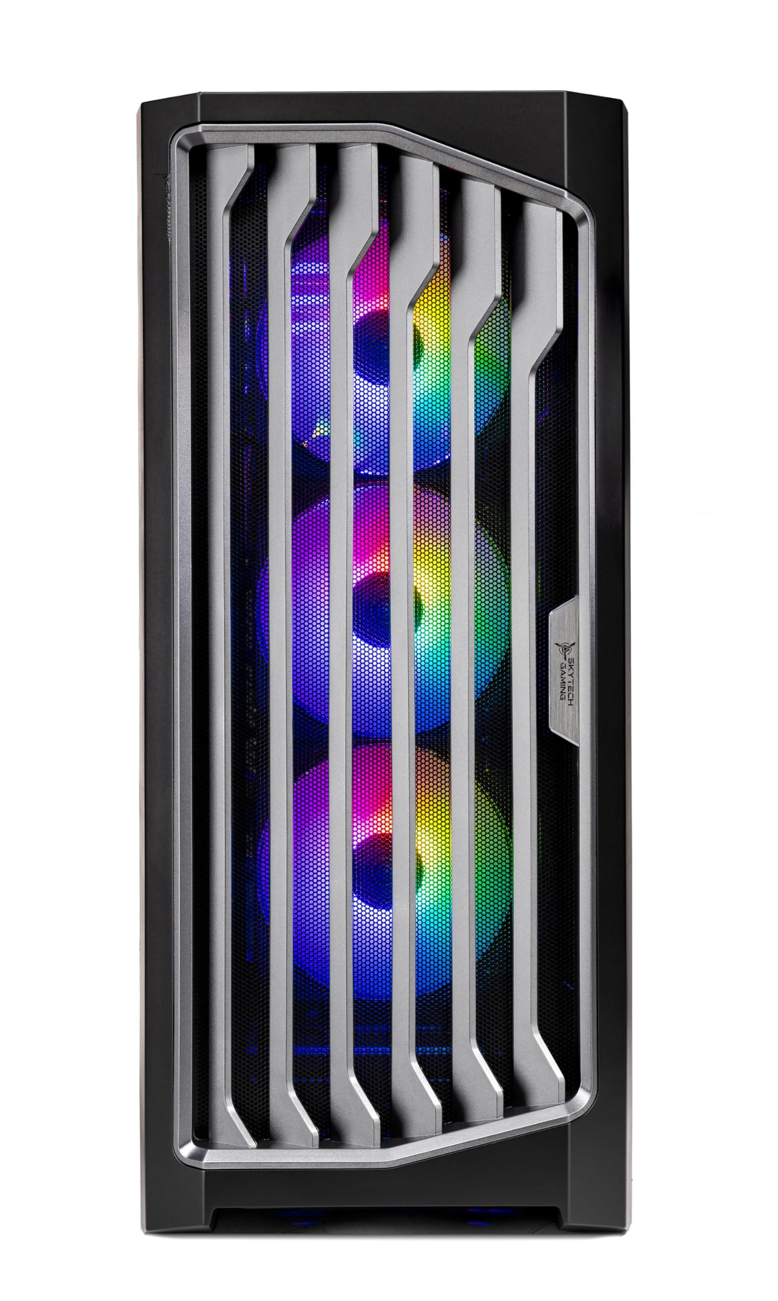 Skytech Legacy 4 Gaming PC Desktop, Ryzen 7 9800X3D 4.7 GHz (5.2 GHz Turbo), NVIDIA RTX 5090 32GB, X870 Board, 2TB Gen4 NVMe SSD, 64GB DDR5 RAM 6000 RGB, 1000W Gold ATX 3 PSU, Wi-Fi, Win 11 - Image 5