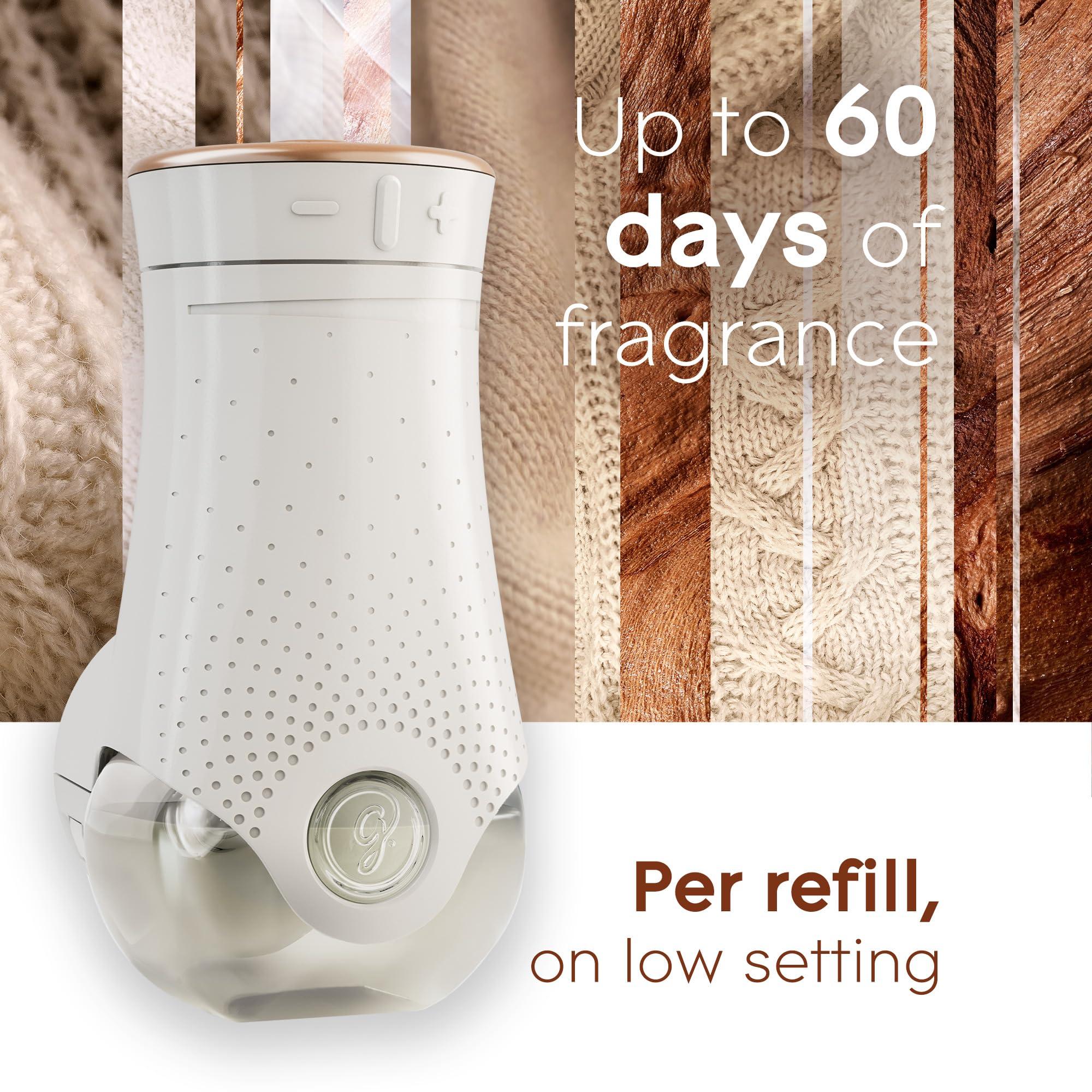 Glade PlugIns Refills Air Freshener, Scented and Essential Oils for Home and Bathroom, Cashmere Woods, 3.35 Fl Oz, 5 Count - Image 8