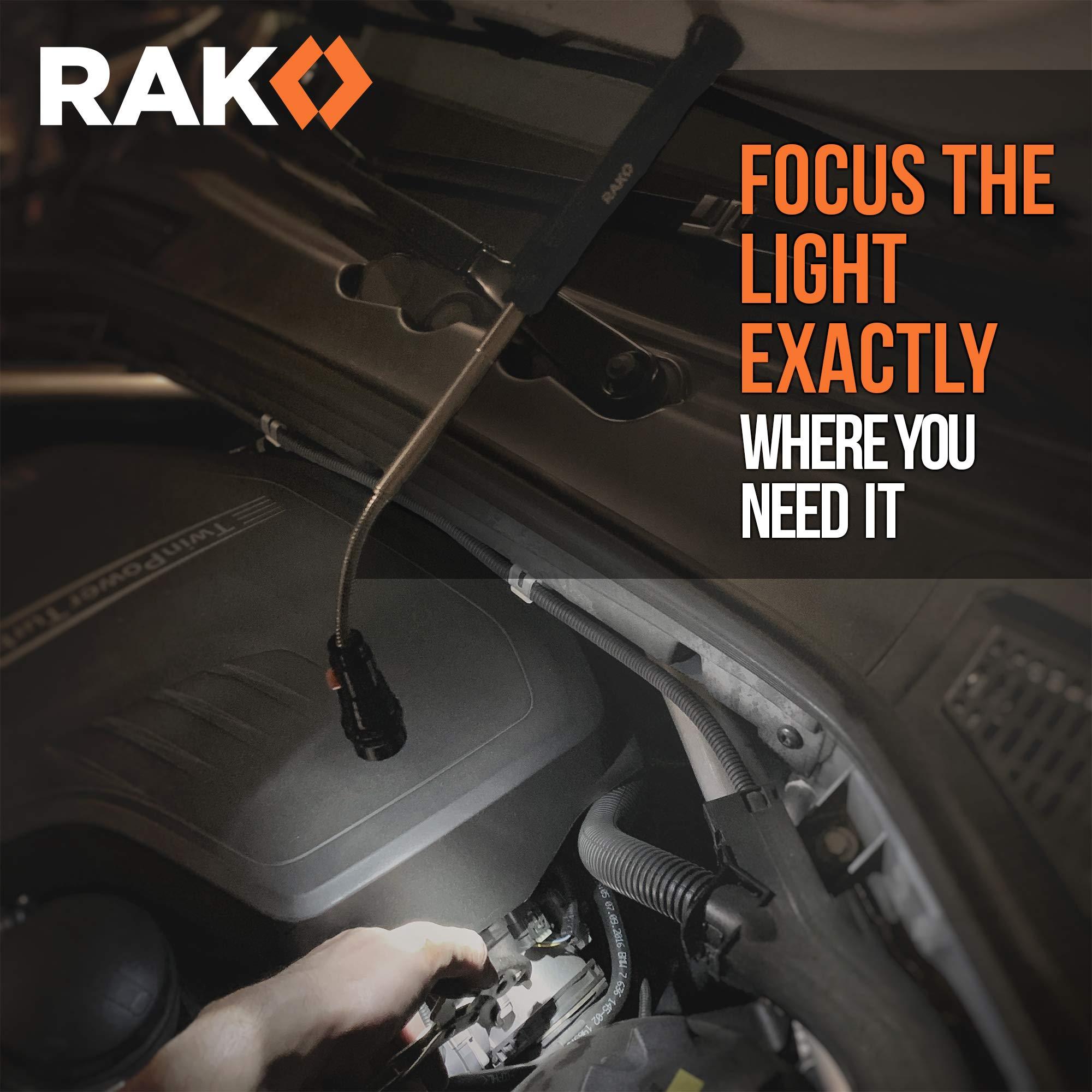 RAK Magnetic Pickup Tool Gifts for Men - Telescoping Magnet with LED Flashlight and 22 Inches Extendable Neck, Cool Magnetic Flashlight Gifts for Dad, Husband, Grandpa, Handyman - Image 5