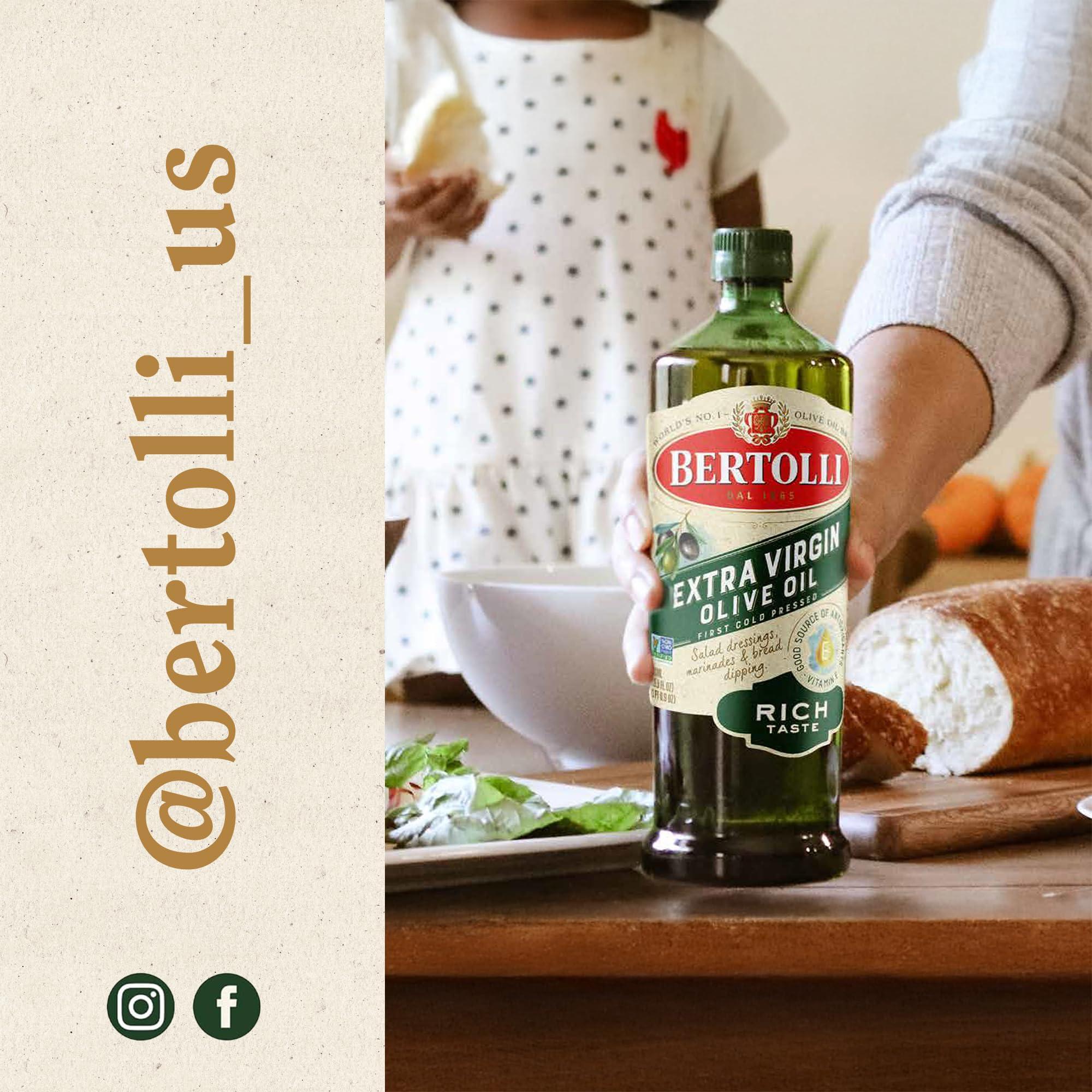 BERTOLLI RICH EXTRA VIRGIN OLIVE OIL 101 OZ (3L) - Image 9