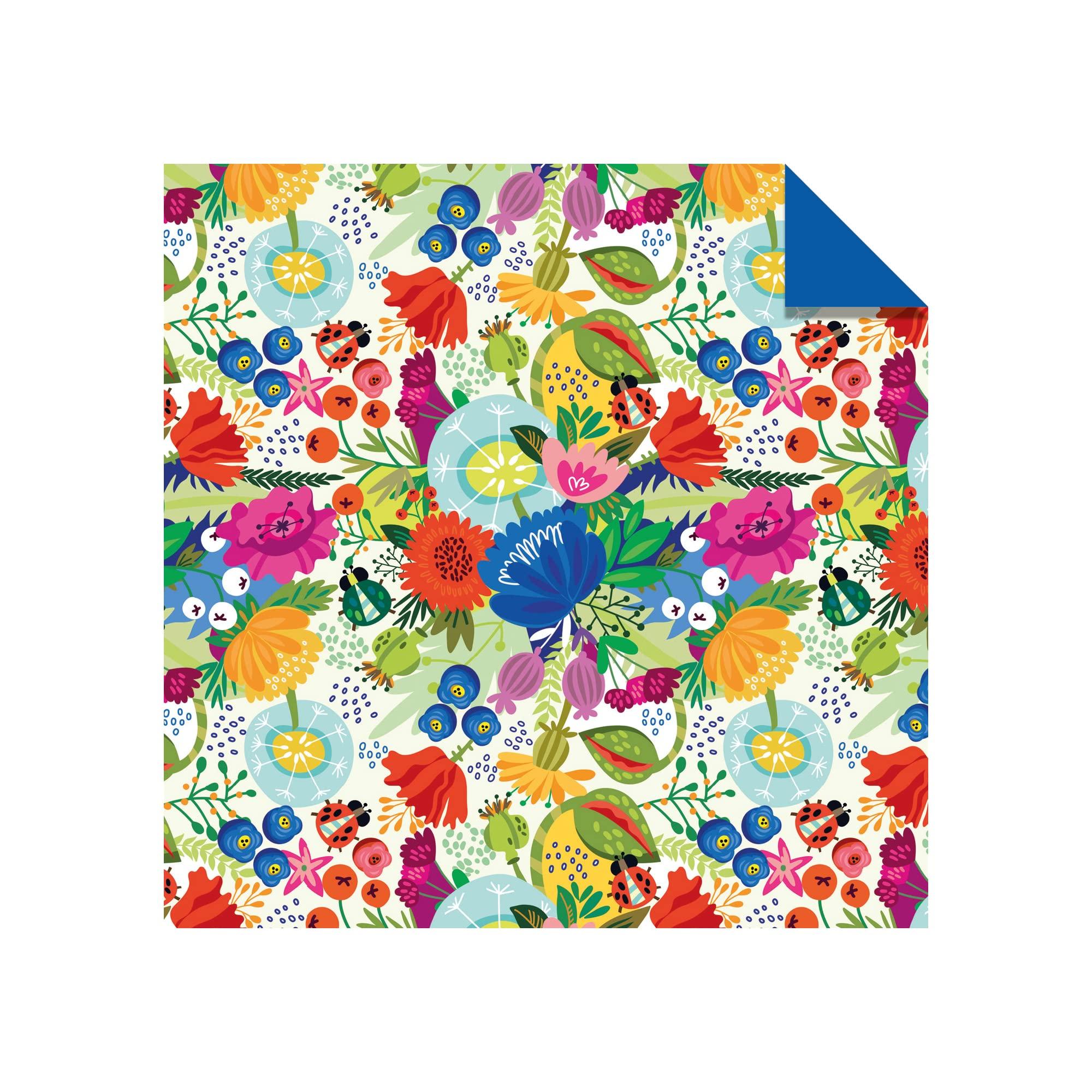 Origami Paper 500 sheets Flower Patterns 6" (15 cm): Tuttle Origami Paper: Double-Sided Origami Sheets Printed with 12 Different Patterns (Instructions for 6 Projects Included) - Image 6