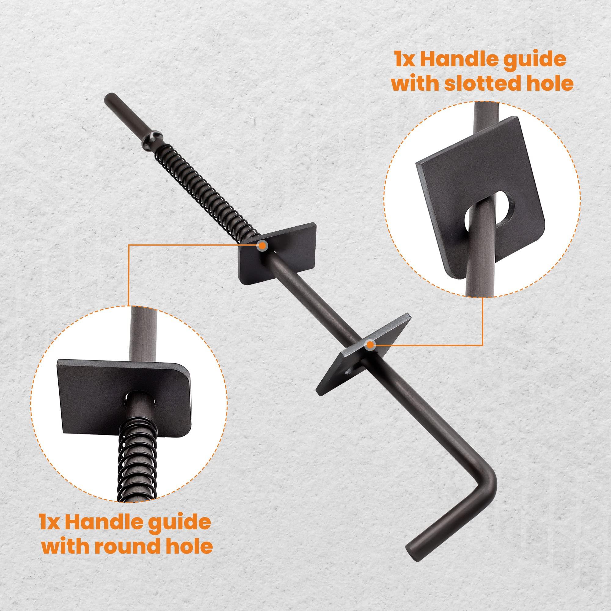 maXpeedingrods GNRK1500 Flat Beds Gooseneck Kit for Chevrolet for Toyota 1500 1994-2018, Universal Metal Gooseneck Hitch Kit, GTW 30,000 lbs - Image 6