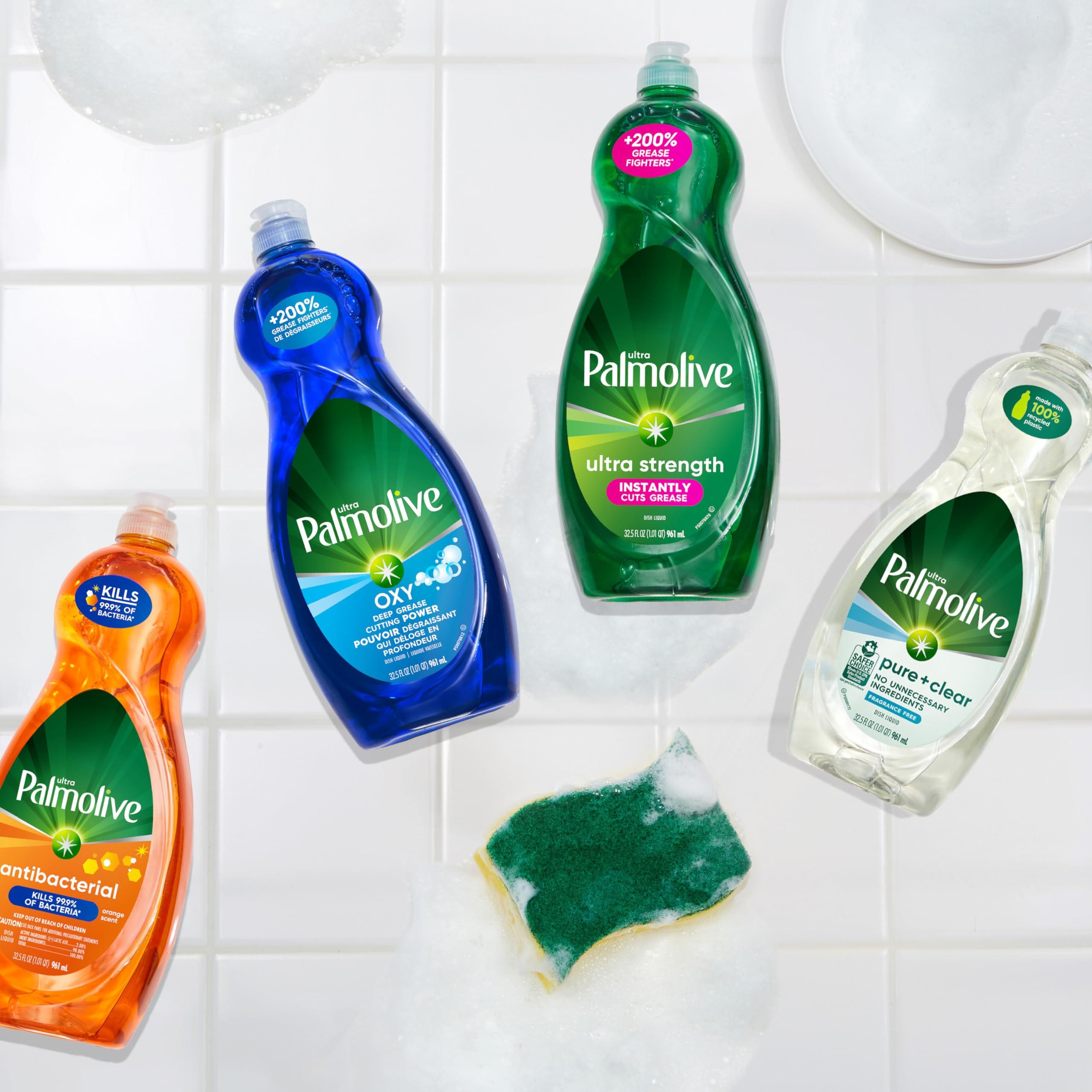 Palmolive Ultra Dishwashing Liquid Dish Soap, Pure + Clear Fragrance Free - 32.5 Fluid Ounce (Packaging may vary) - Image 7