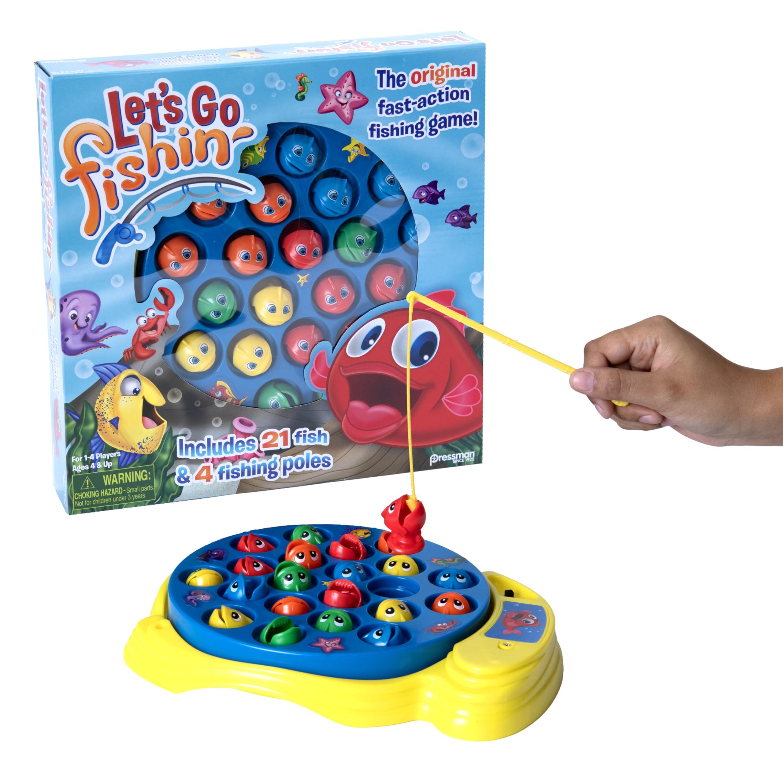 Let's Go Fishin' Game by Pressman - The Original Fast-Action Fishing Game!, 1-4 players - Image 2