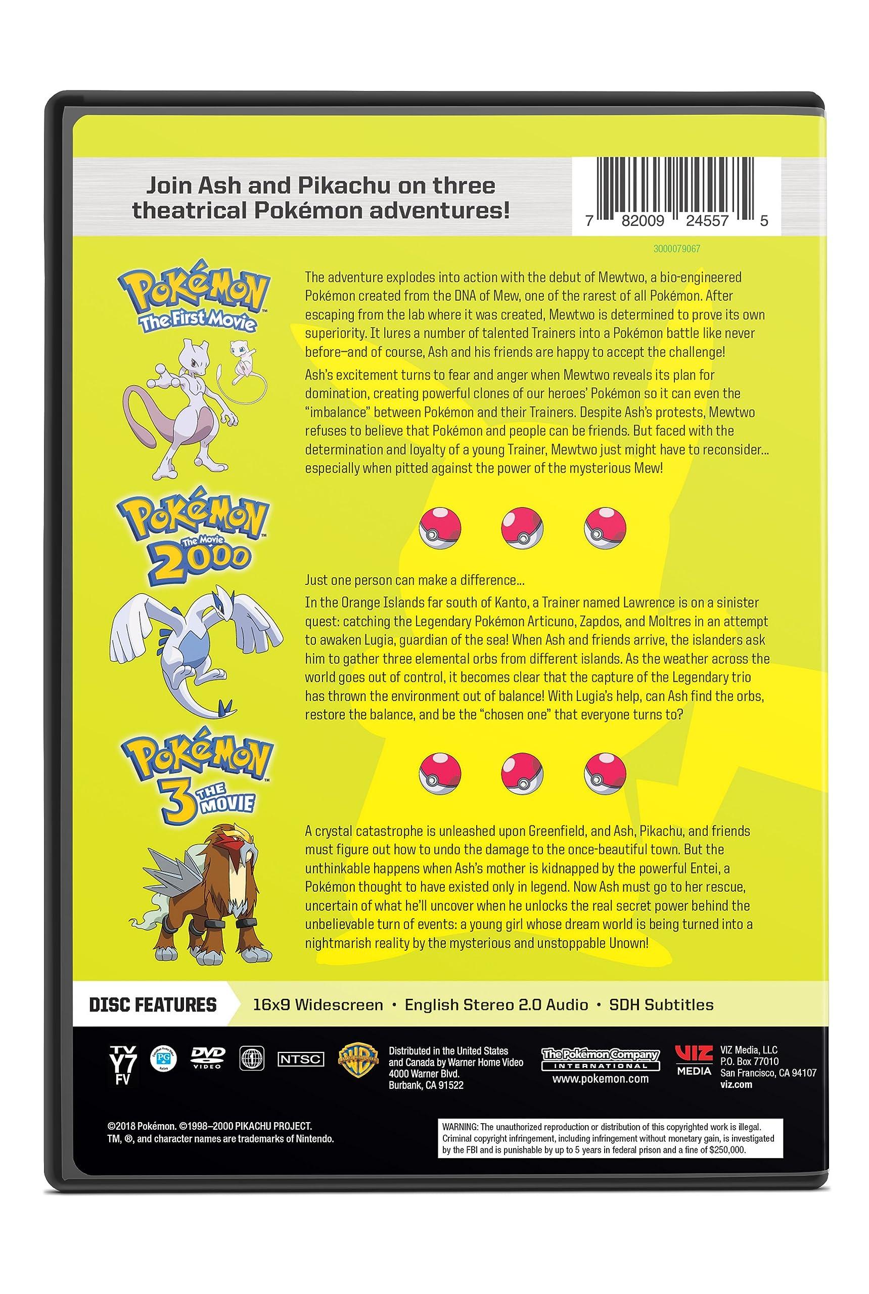 Pokemon Movies 1-3 (Standard Edition) (DVD) - Image 3