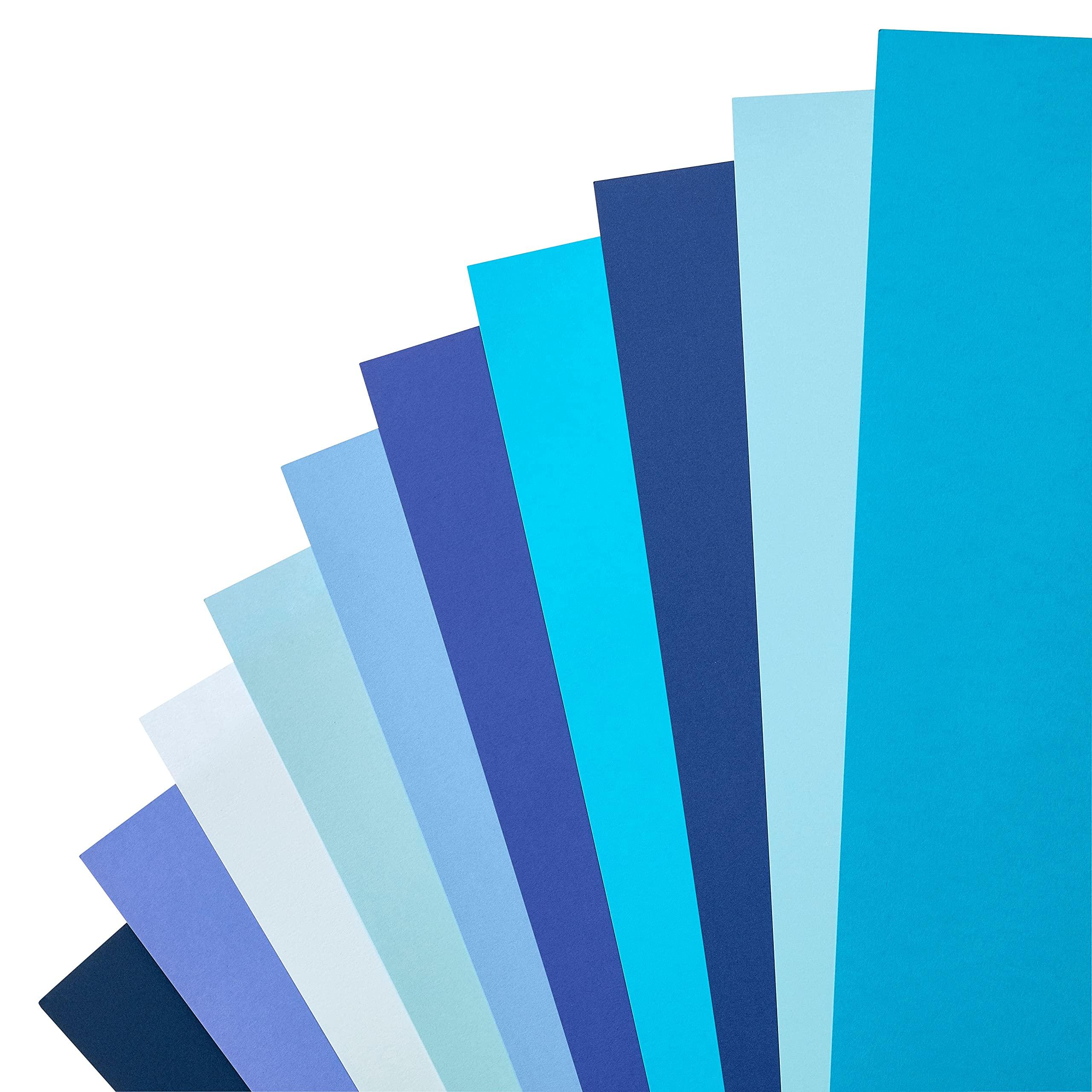 100 Sheets Blue Palette 12" x 12" Cardstock Paper by Recollections - Acid and Lignin Free Paper for Scrapbooks, Arts & Crafts - 1 Pack - Image 3