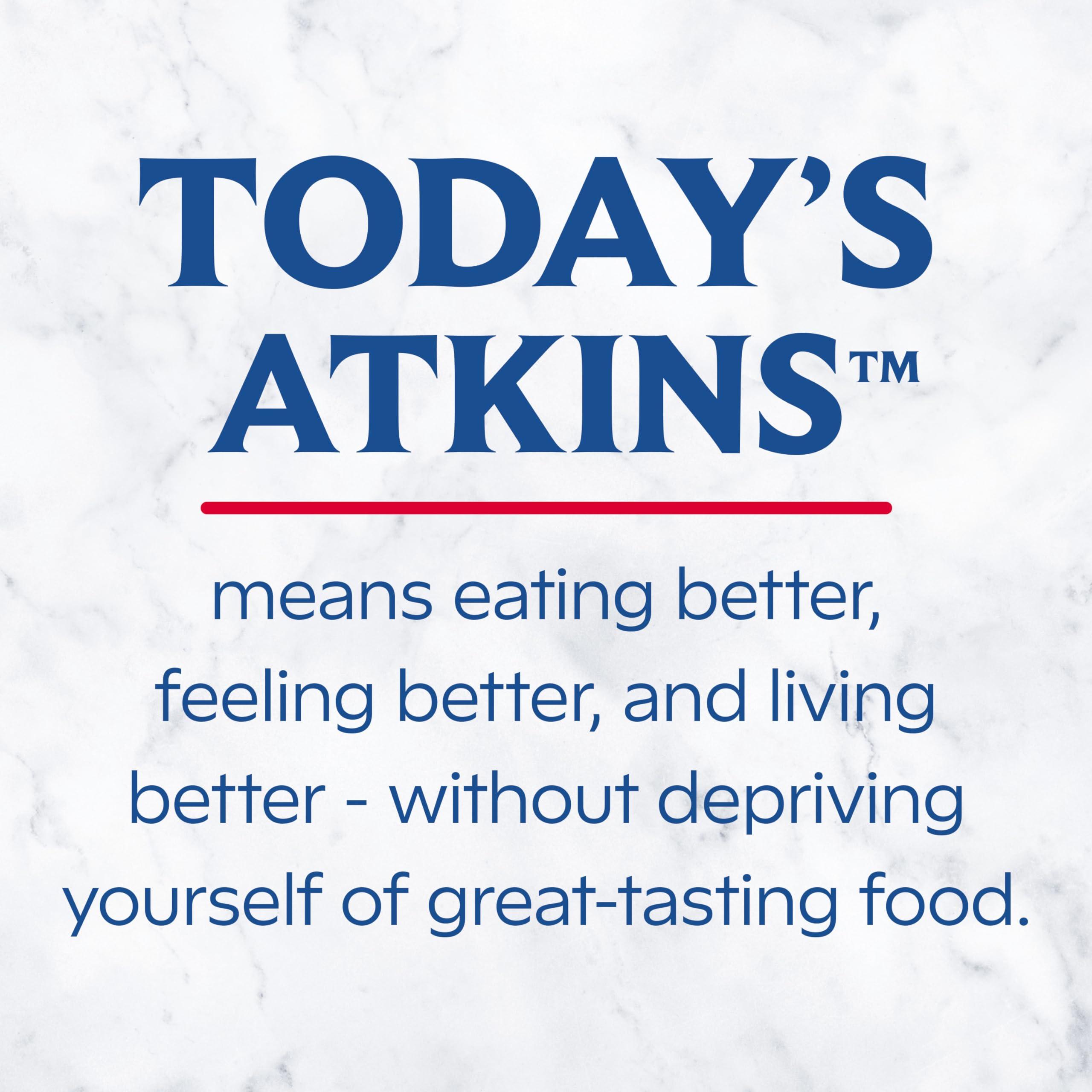 Atkins Creamy Milk Chocolate PLUS Protein Shake, 30g Protein, 7g Fiber, 2g Net Carb, 1g Sugar, Keto Friendly, Low Carb, High Protein Drink, 12 Count - Image 8