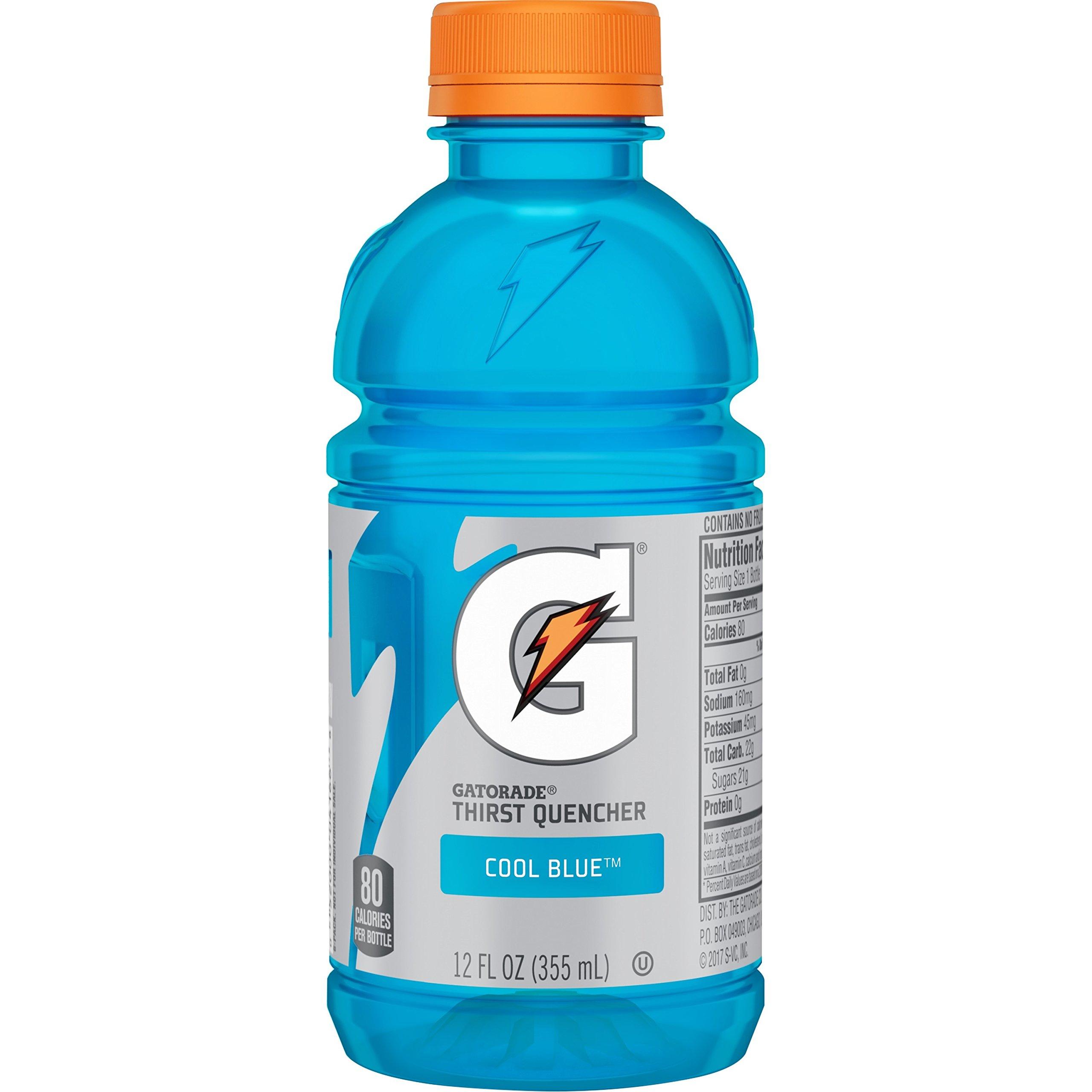 Gatorade Thirst Quencher, Cool Blue, 12 ounce Bottles (Pack of 8) - Image 2