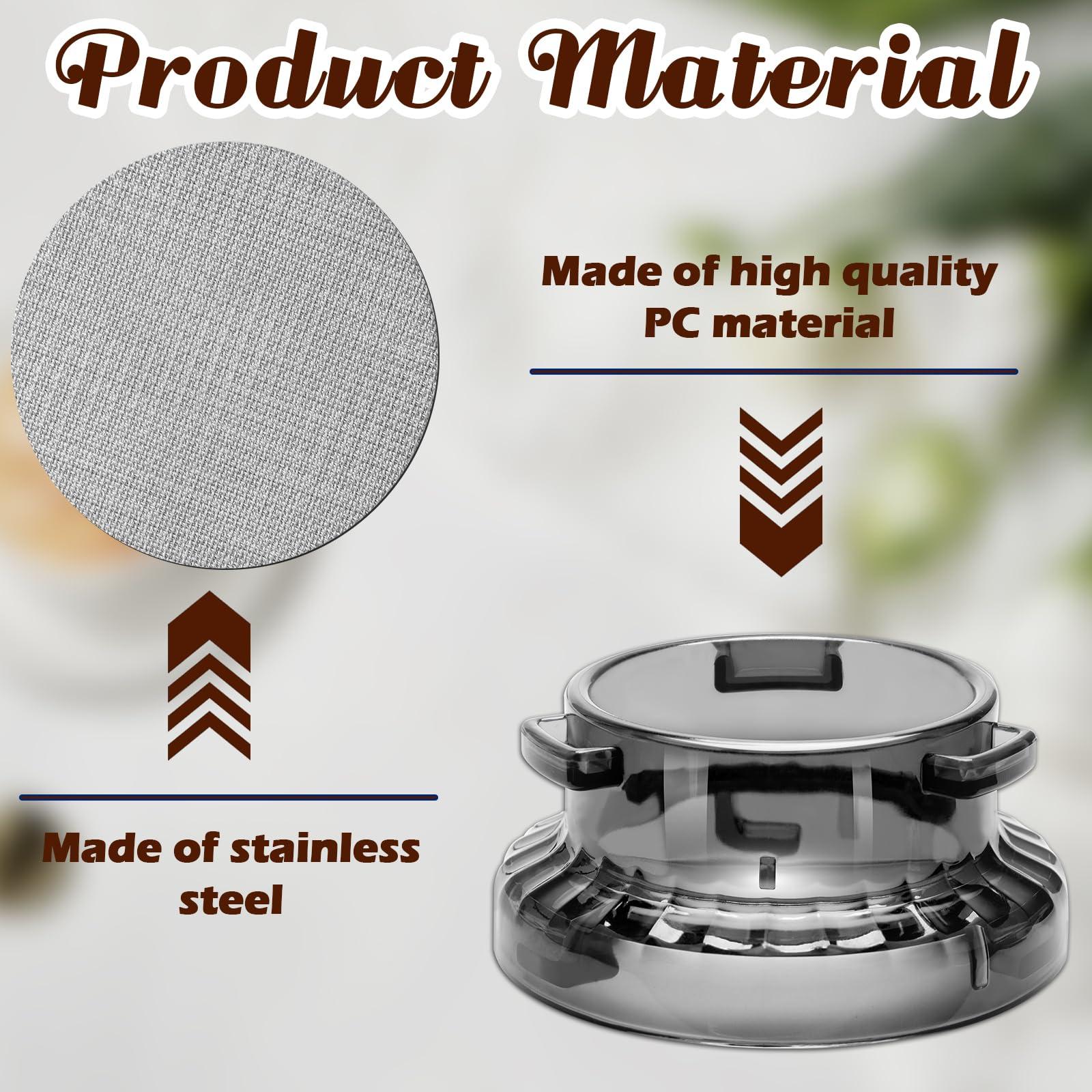 54 mm Dosing Funnel for Breville Barista Portafilters, Pletpet Dosing Funnel with 53.5mm Puck Screen Kit for Breville Espresso Accessories to Reduces The Mess - Image 2