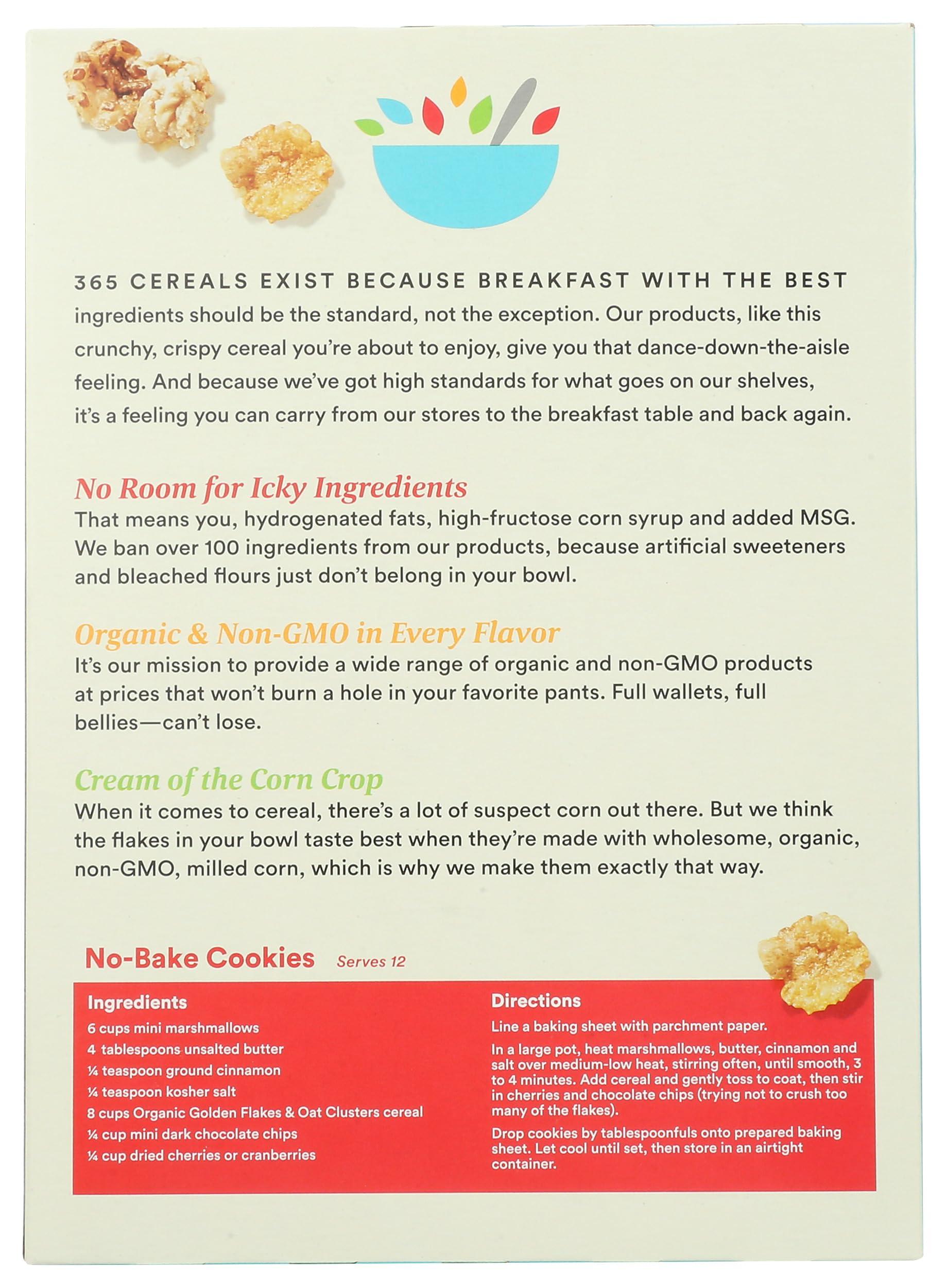 365 by Whole Foods Market, Organic Golden Flakes & Oat Clusters, 12 Ounce - Image 3