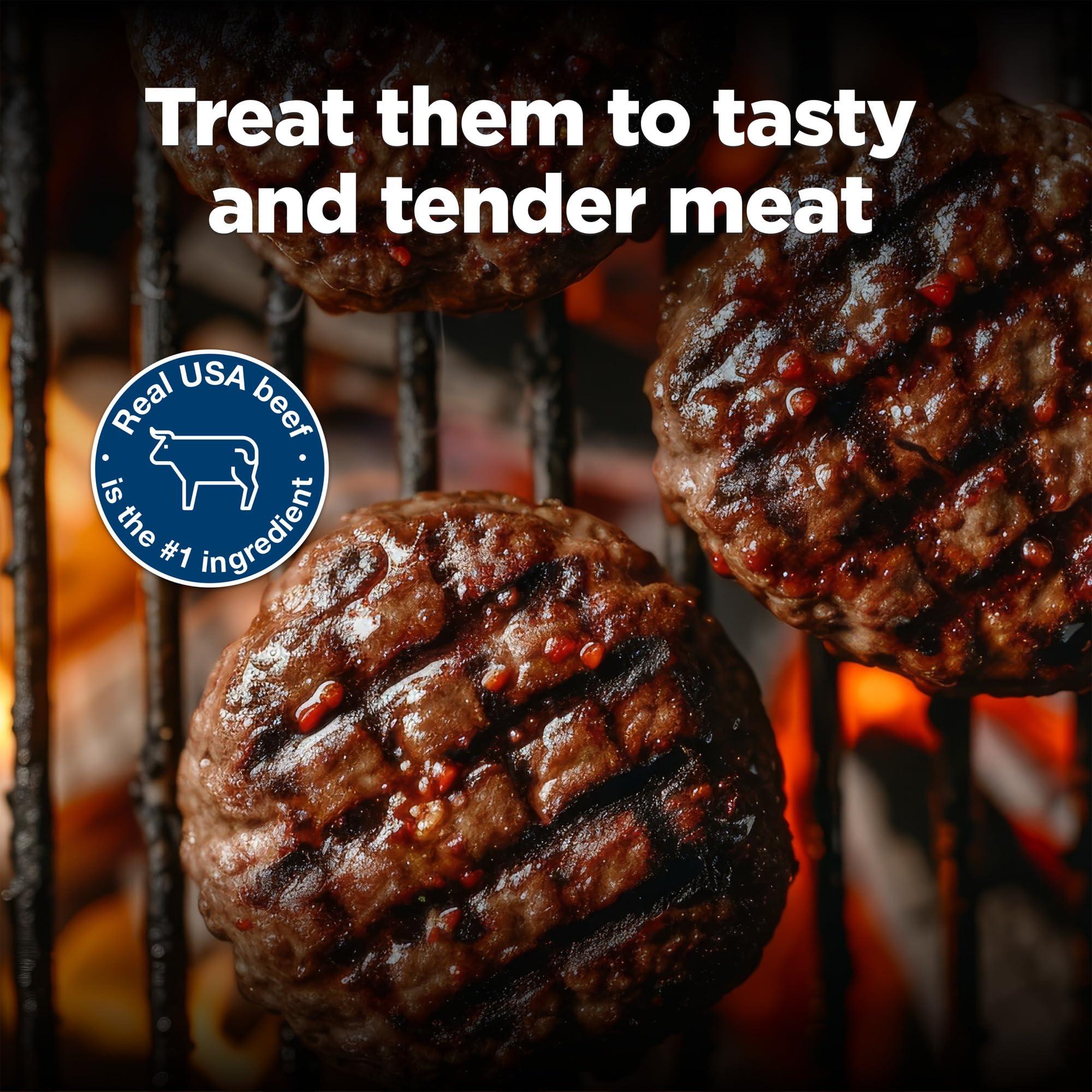 Blue Buffalo Nudges Grillers Natural Dog Treats, Made in the USA with Real Steak, 16-oz Bag - Image 3