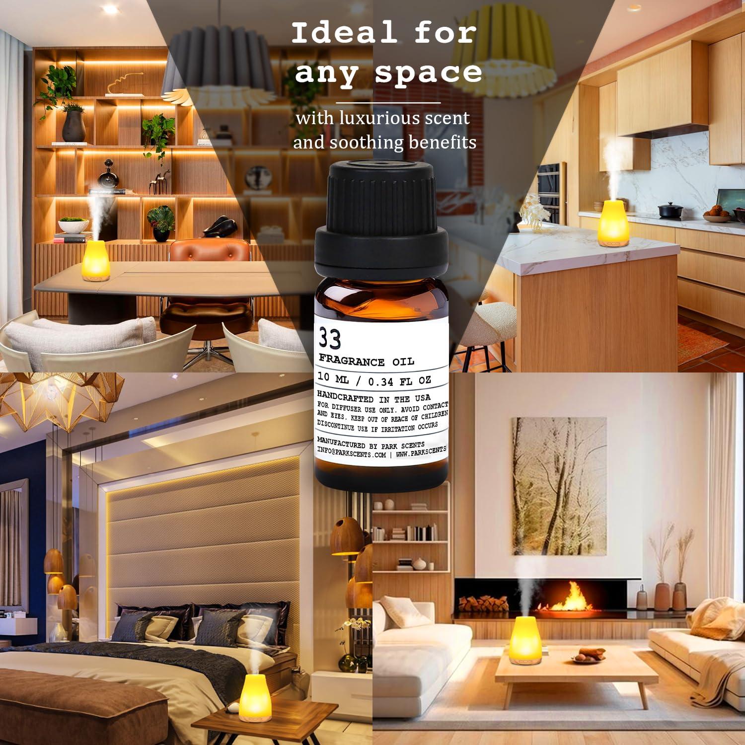 Santal Essential Oil for Diffuser - Inspired by Santal 33 Scent, Diffuser Oil with Euro Dropper - Aromatic Luxurious Fragrance, Handcrafted in The USA - Glass Bottle, 10 ml. - Image 5