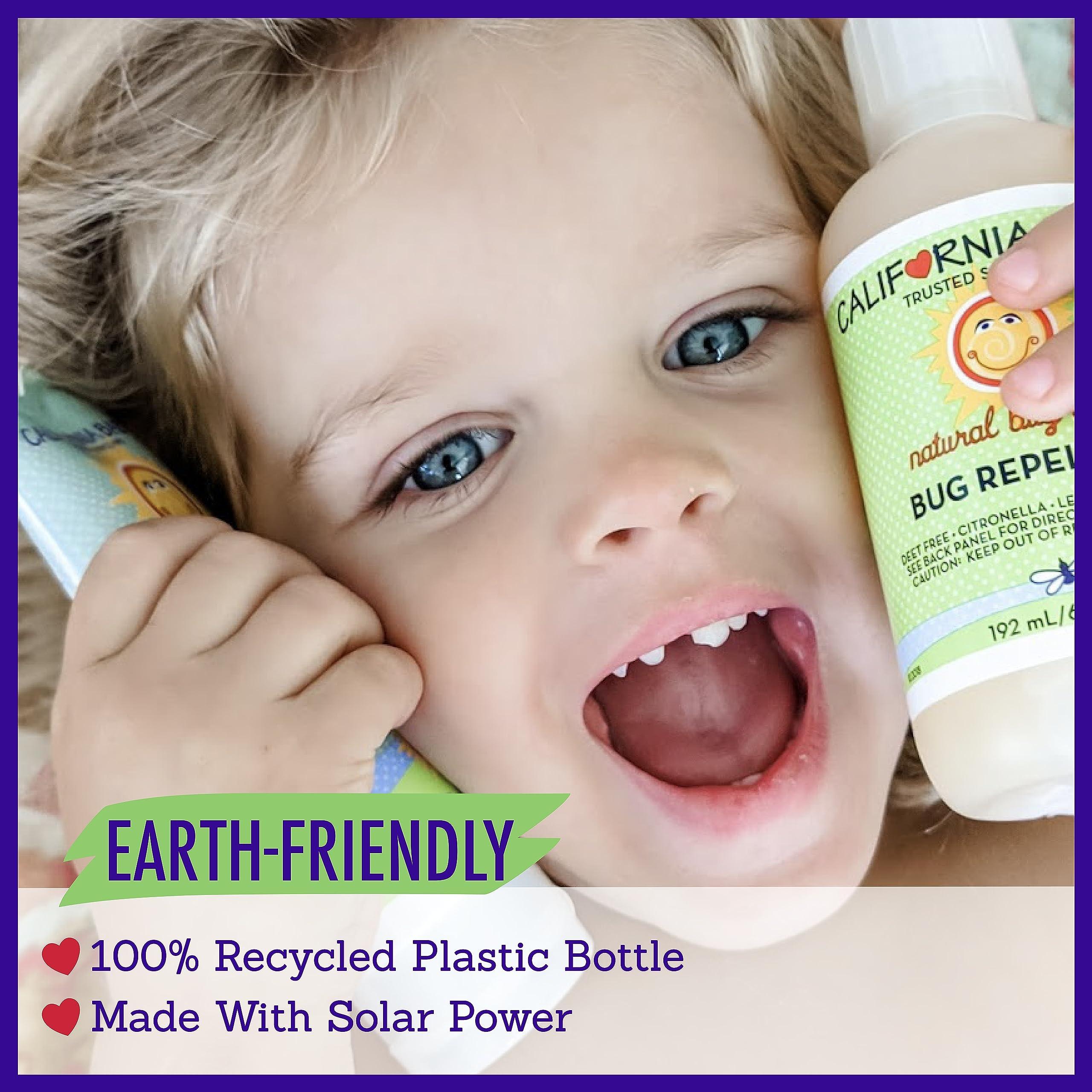 California Baby Natural Bug Repellent Spray | Citronella Bug Spray | DEET-Free | Repels Mosquitoes + Bugs | Allergy Friendly | Great Smell | Baby & Adult Insect Repellent Spray | 59 mL / 2 oz. - Image 9