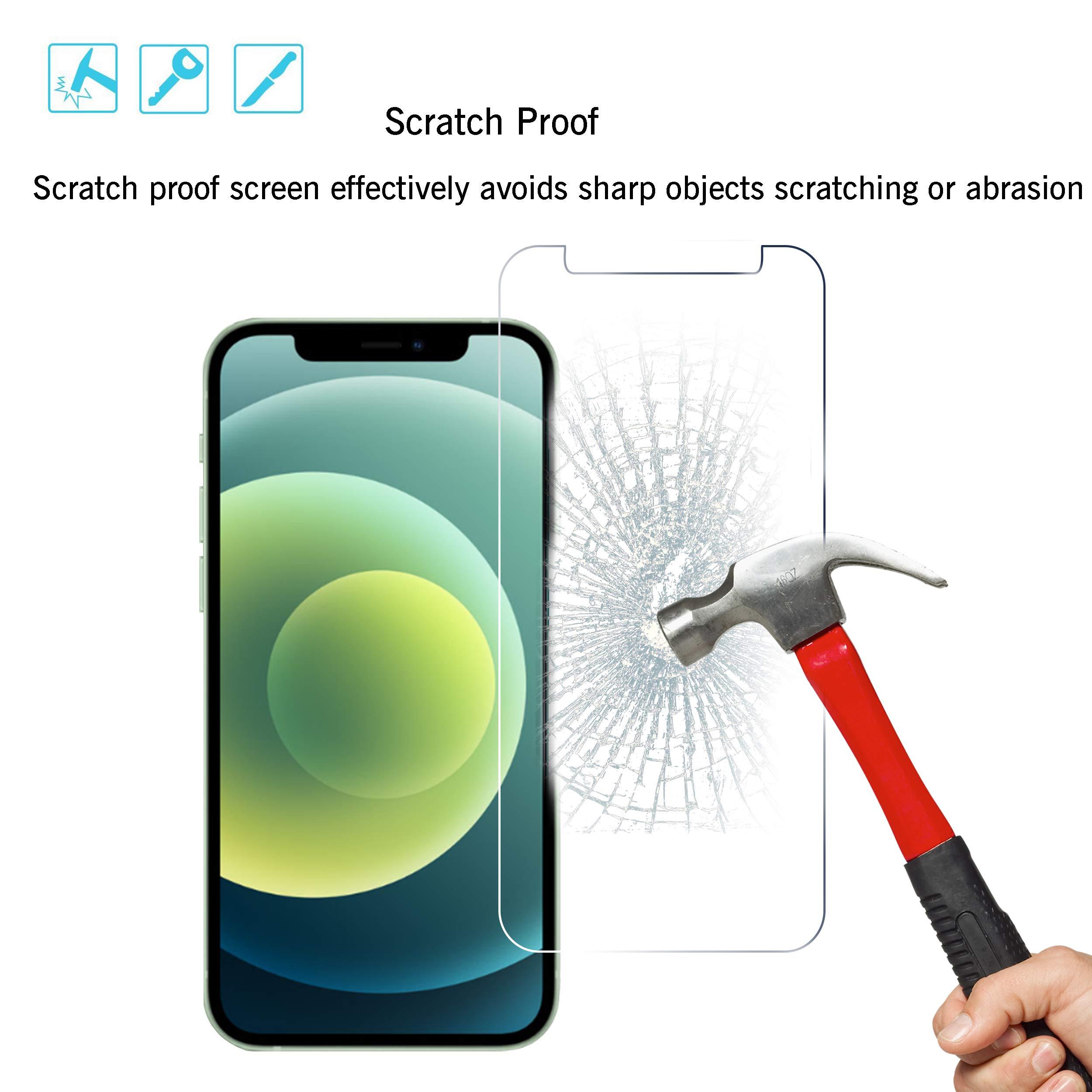 Ailun Screen Protector Compatible for iPhone 11 / iPhone XR [6.1 Inch], 3 Pack Case Friendly Tempered Glass - Image 3