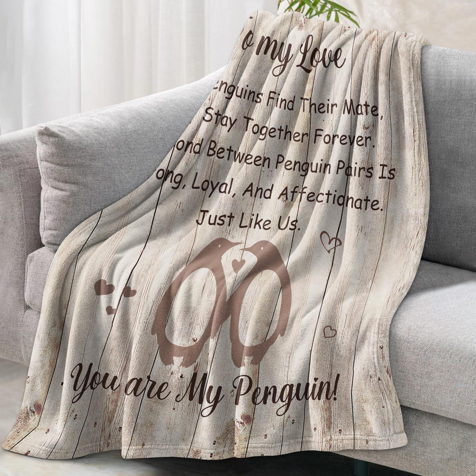 Gifts for Him Her - Wedding Anniversary Blanket Gifts for Couple - Anniversary Husband/Boyfriend Gift - Romantic I Love You Gift Him Her - Wedding Present for Wife/Husband Throw Blanket 60"X50" - Image 2