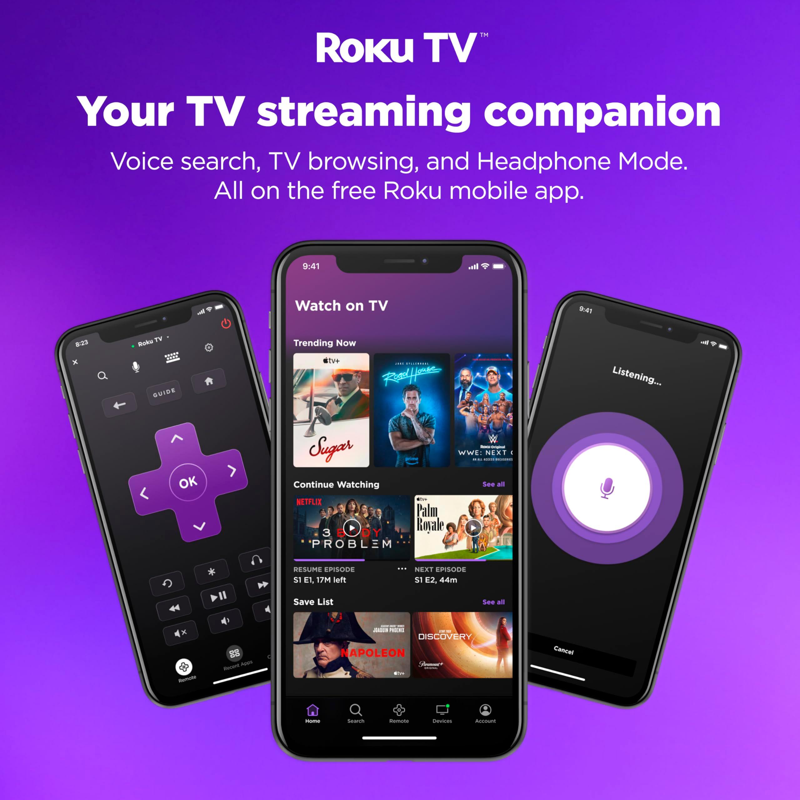Hisense 43-Inch Class A4 Series FHD 1080p Roku TV 43A4NR, Smart, Alexa Compatibility, Google Assistant, 2024 Model, Dolby Audio, Slim Bezel Design - Image 15