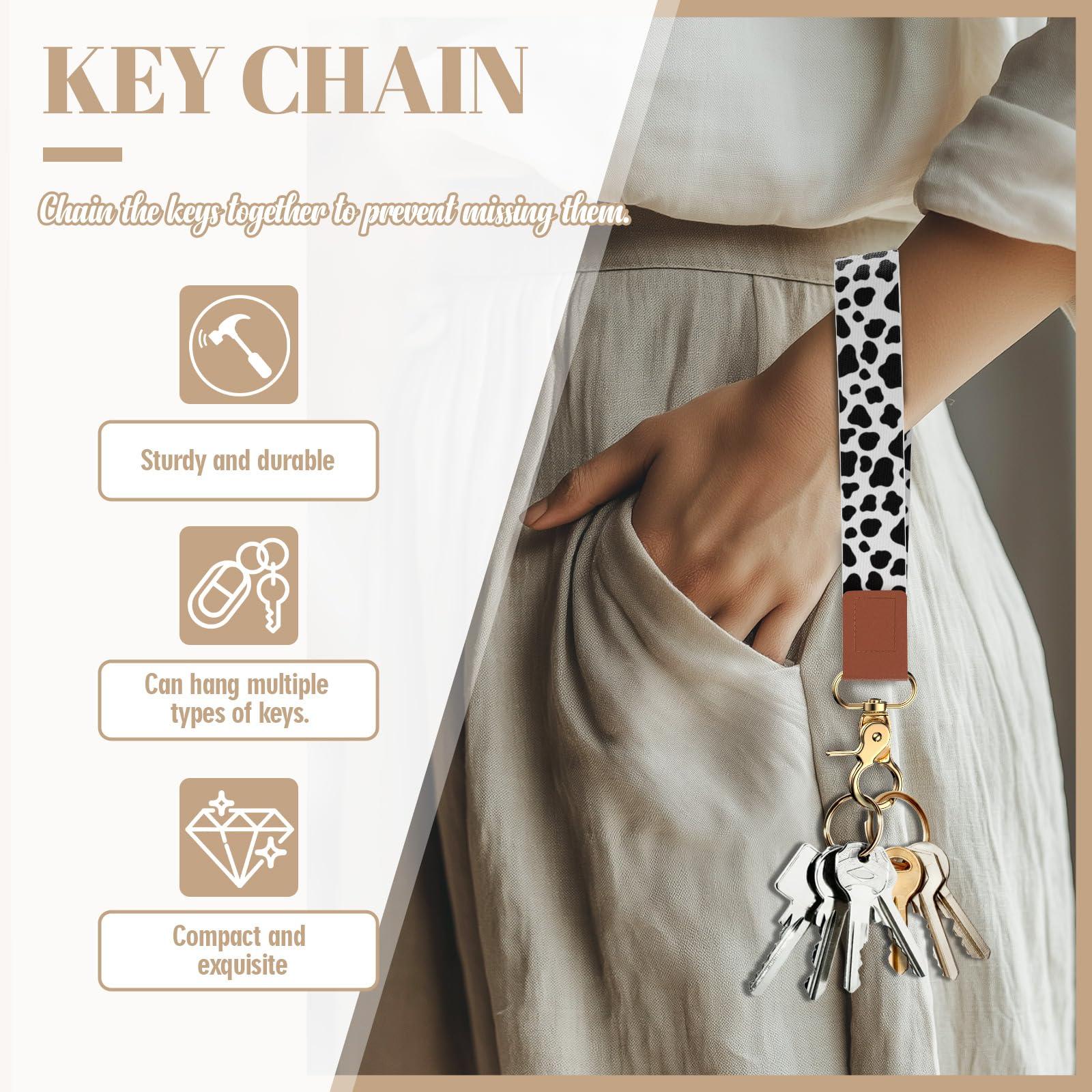 Handlein Wristlet Keychain for Women and Men，Key Chain Holder，Wrist Lanyard for Keys. - Image 6