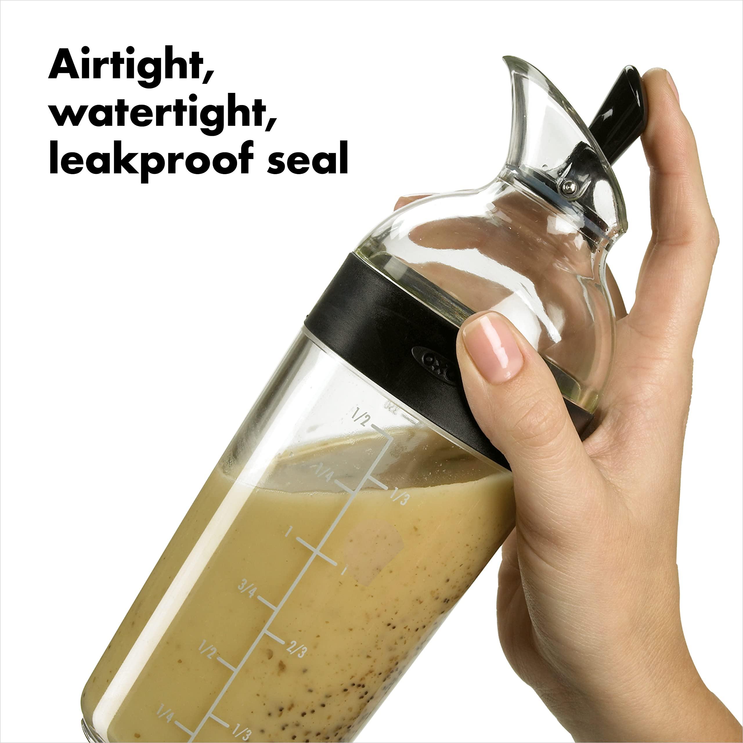 OXO Good Grips Salad Dressing Shaker Clear Large - Image 7