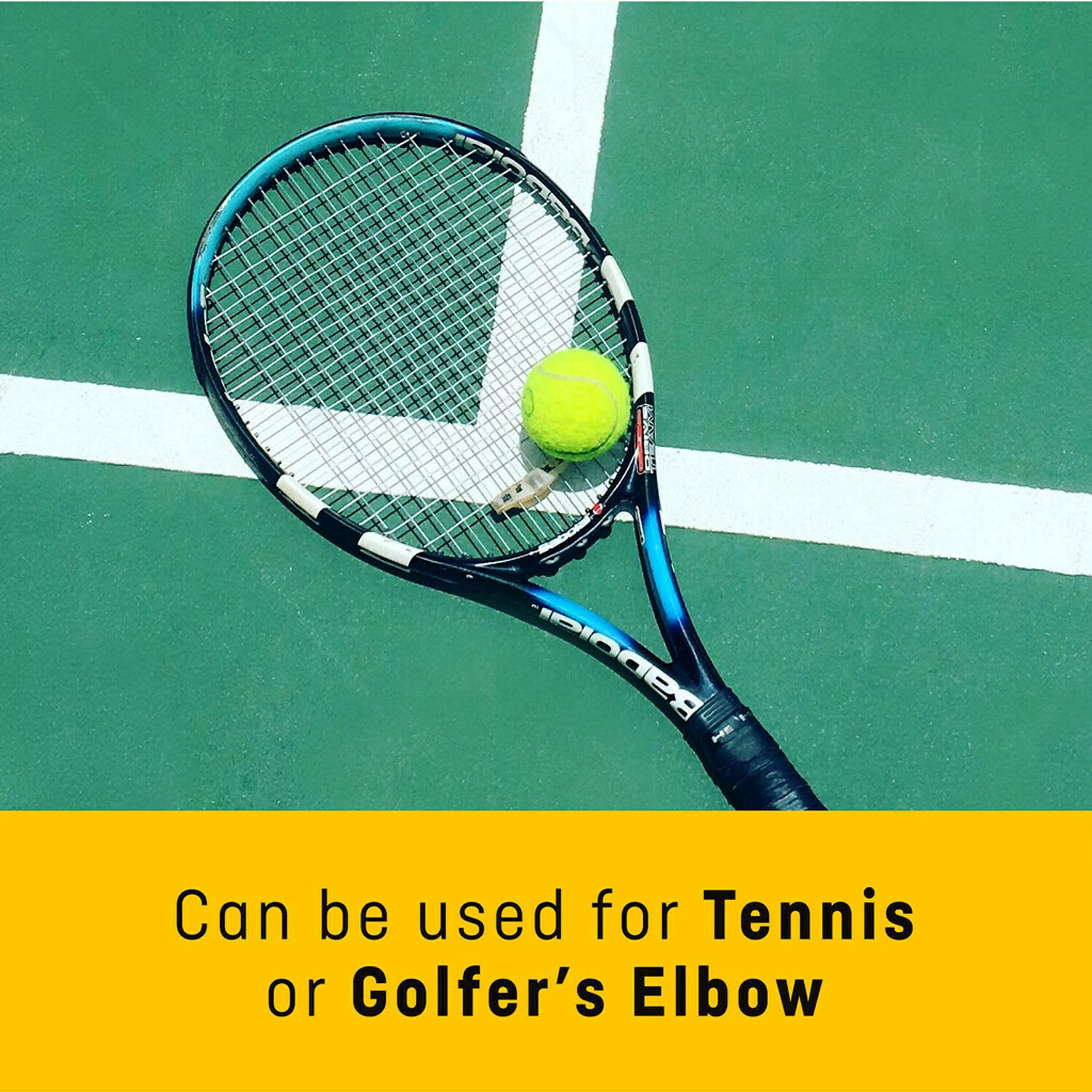 FUTURO Tennis Elbow Strap, Provides Moderate Support to Weak, Sore and Injured Tendons, Adjustable - Image 3
