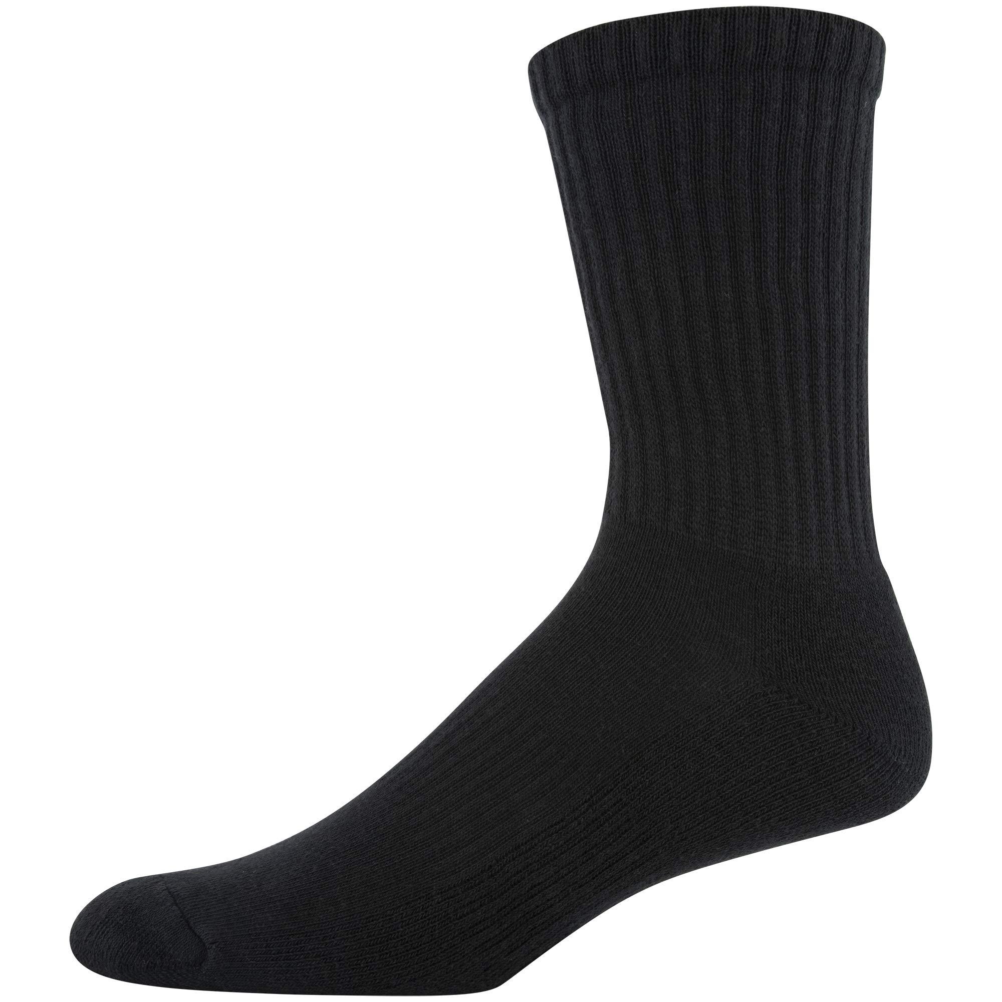 Gildan Men's Active Cotton Crew Socks, 10-pairs - Image 4