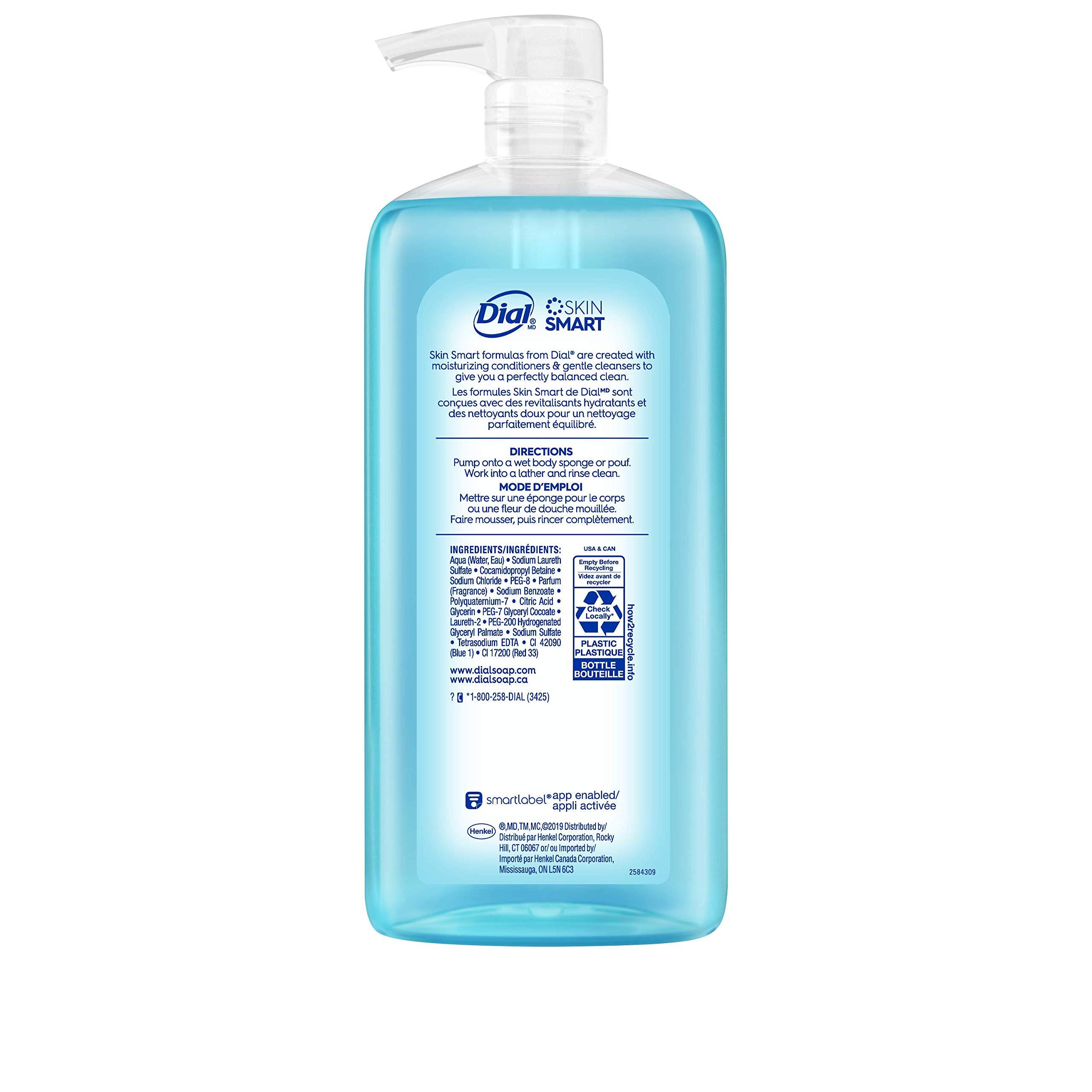 Dial Body Wash, Refresh & Renew Spring Water, 23 fl oz (Pack of 3) - Image 3