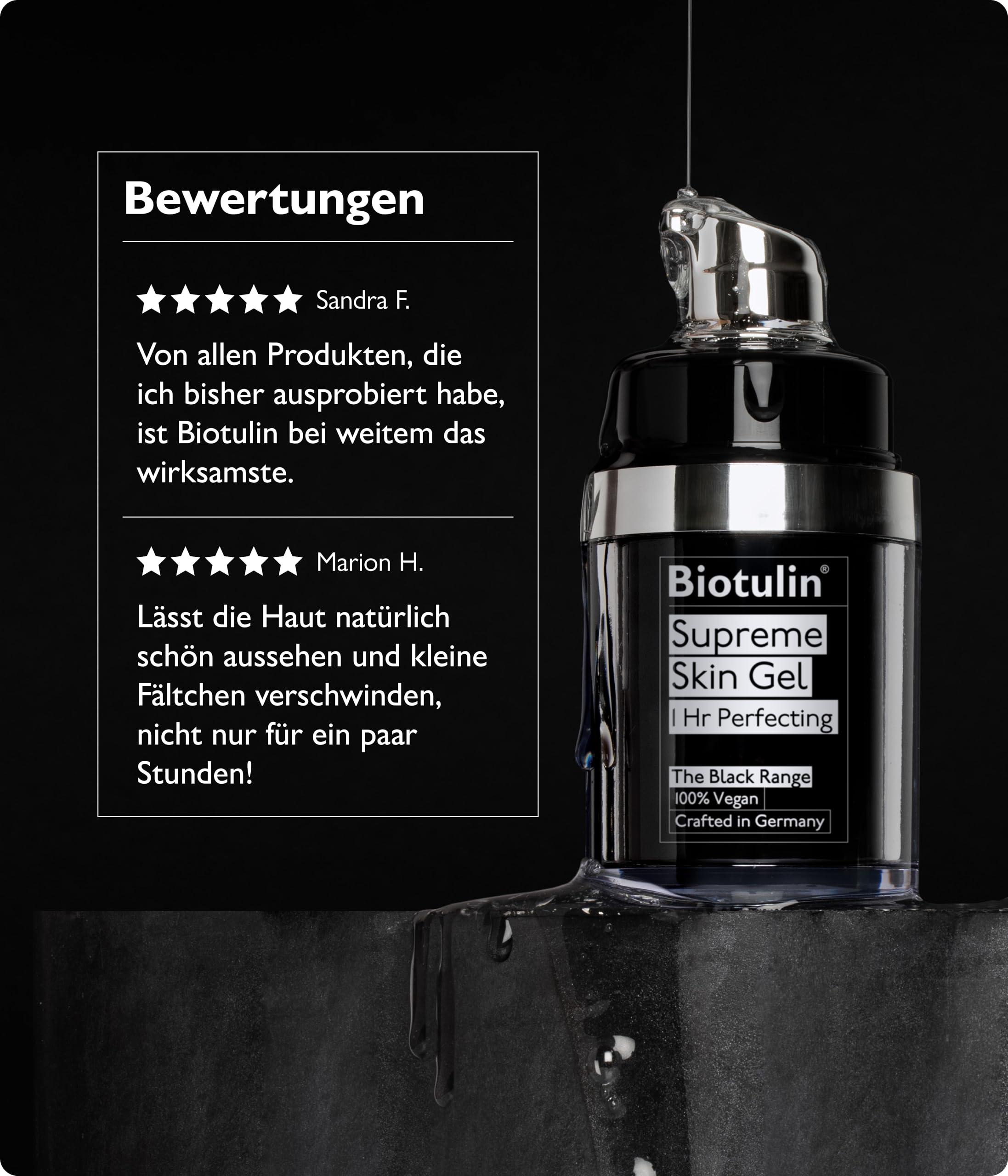 BIOTULIN - Supreme Skin Gel | Reduces Wrinkles Within 1 Hour | Hyaluronic Acid Serum | Spilanthol Serum for Face I Anti Aging Treatment - 0.5 oz - Image 8