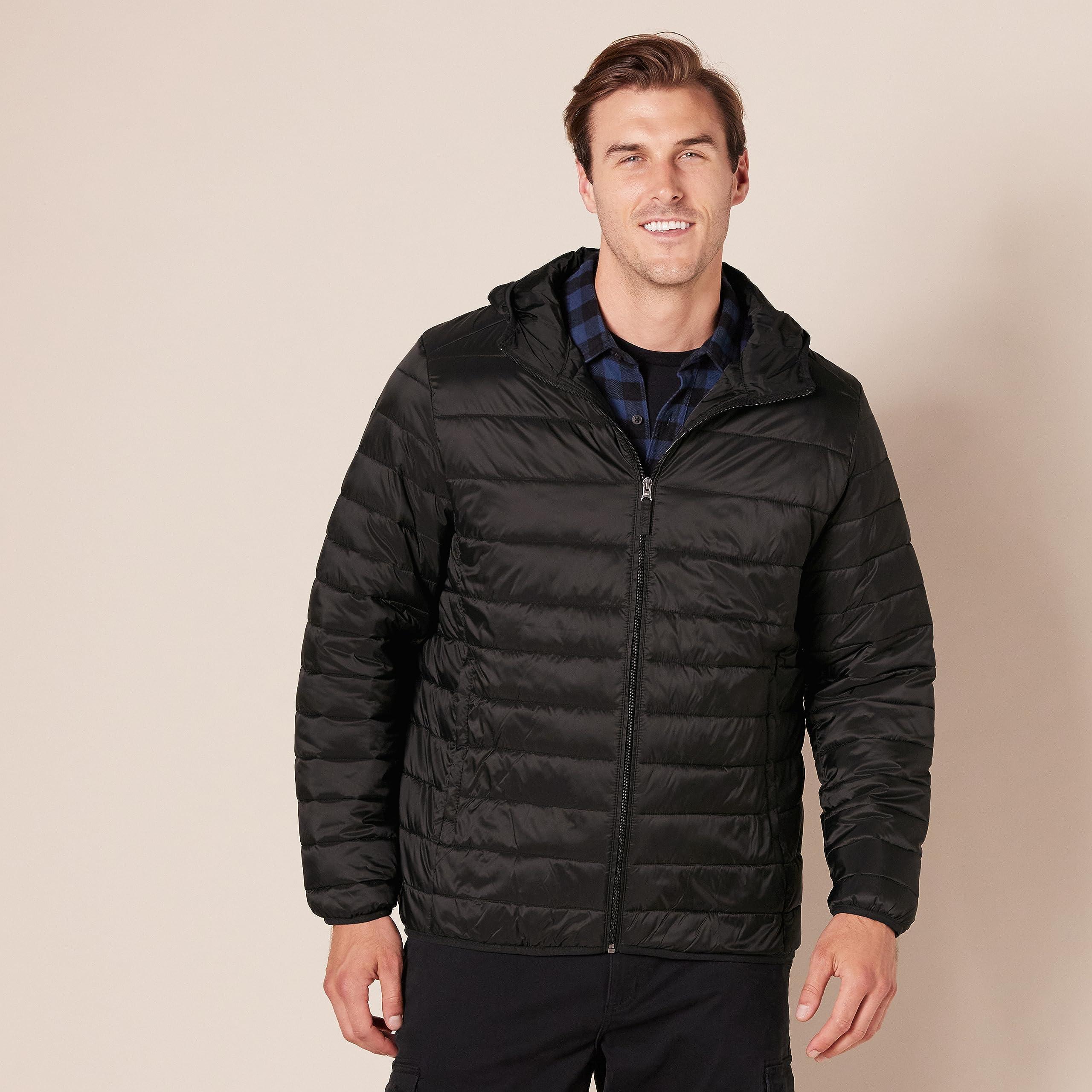 Amazon Essentials Men's Lightweight Water-Resistant Packable Hooded Puffer Jacket - Image 6